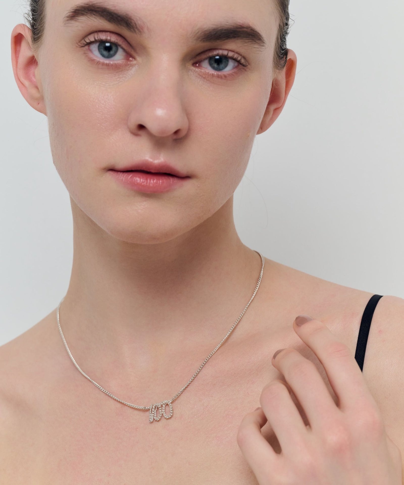 100 Curb Chain Necklace | SV925