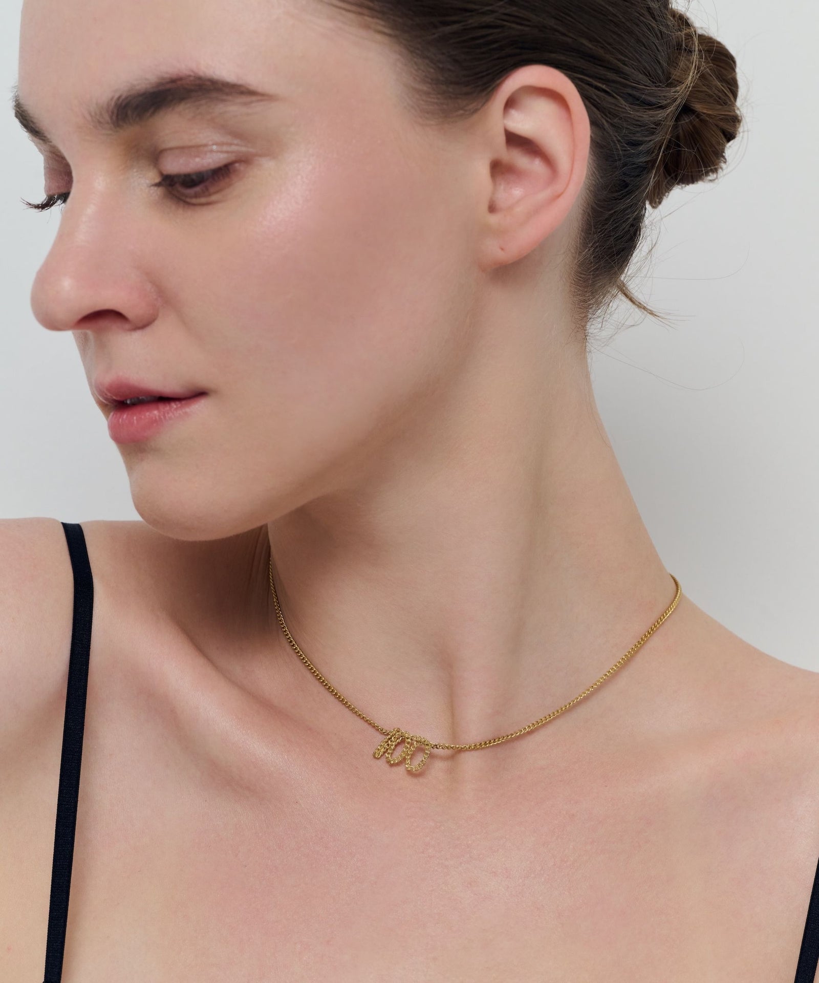 100 Curb Chain Necklace | SV925