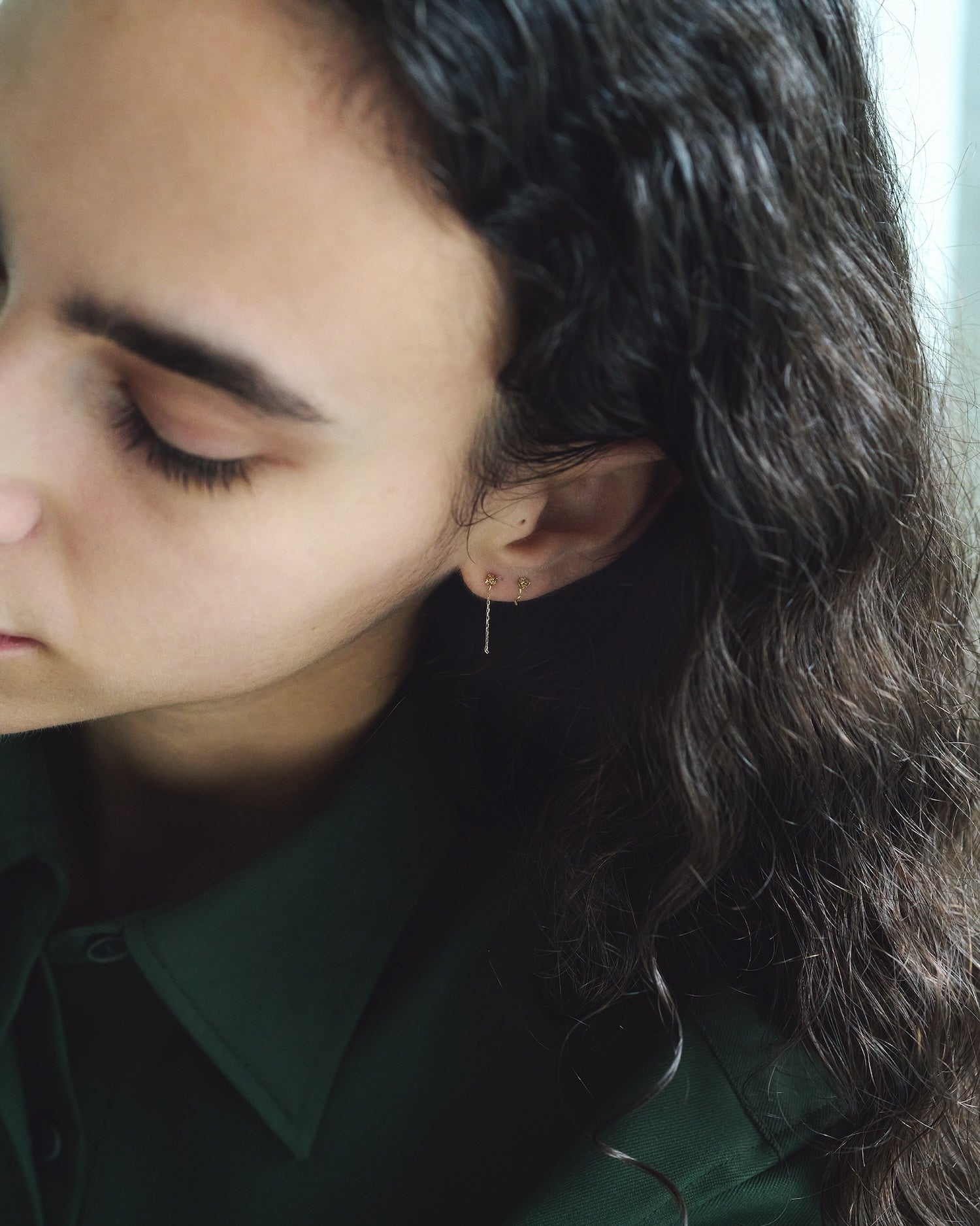 Entanglement Studs pierce 1.5|K10YG