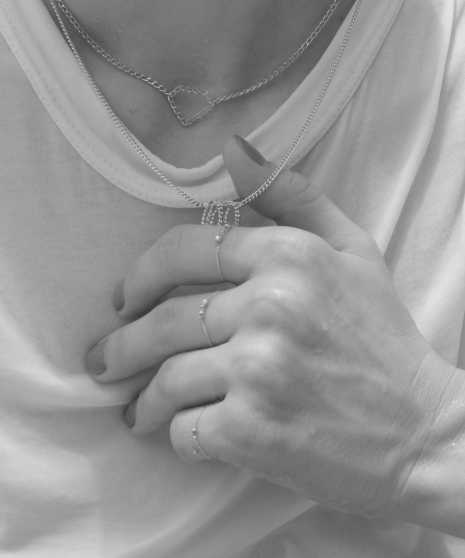 100 Curb Chain Necklace | SV925