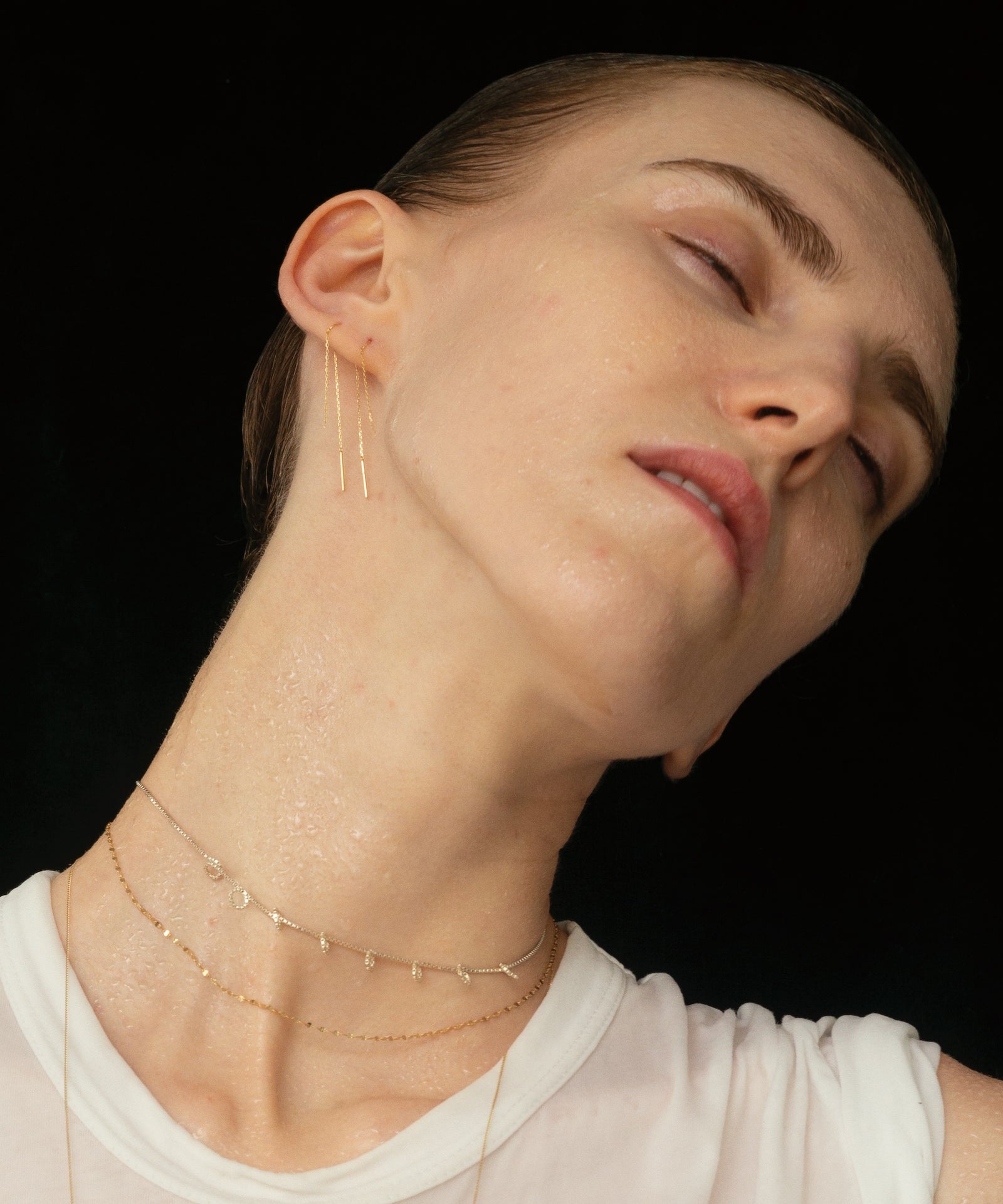 8 Drip Necklace|SV925