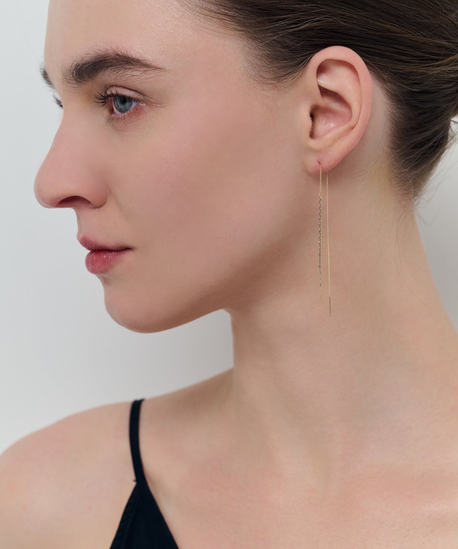 Duo Two Tone Pierce|K10YG / Pt850