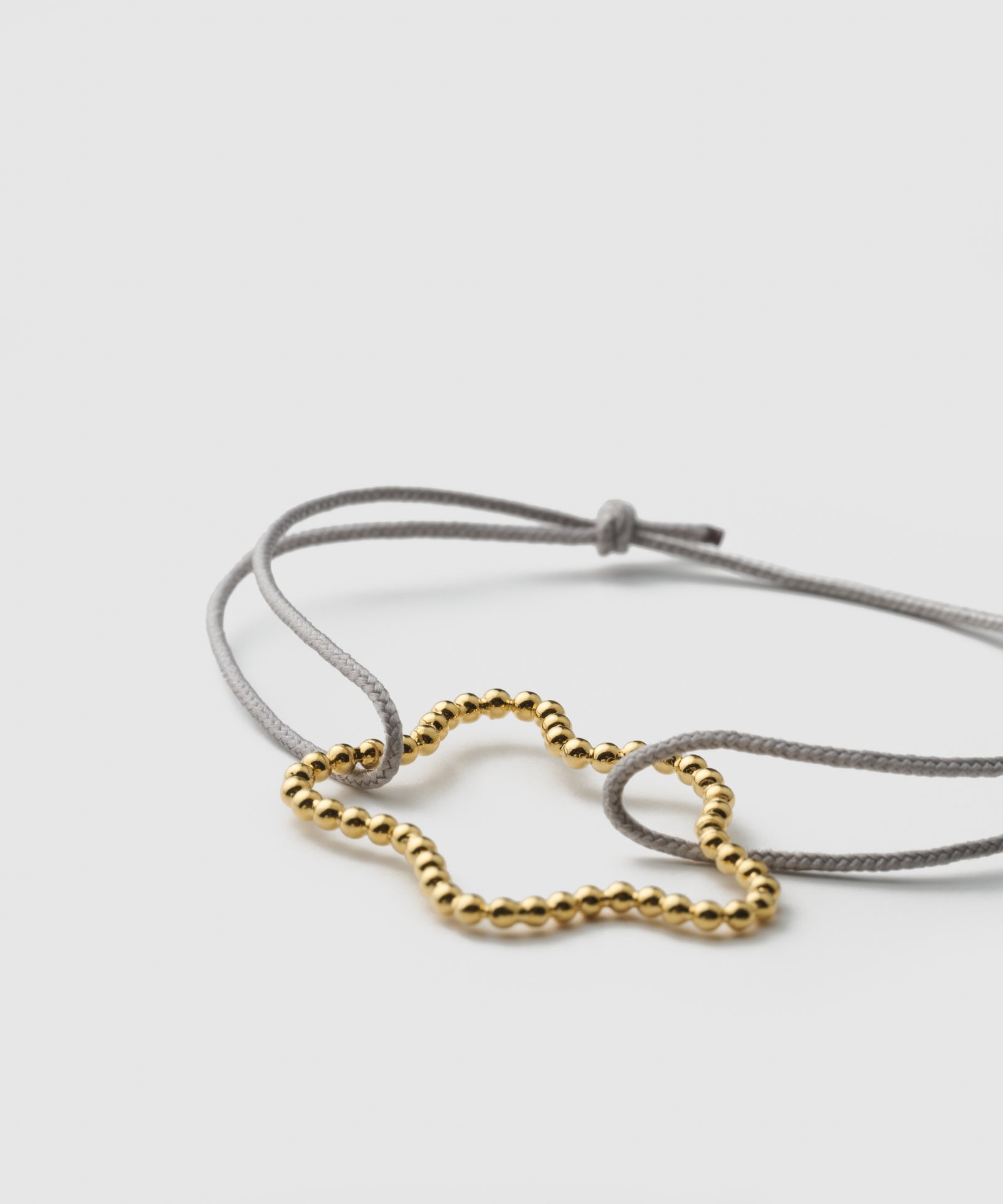 Cloud Ball Chain Cord Bracelet | SV925