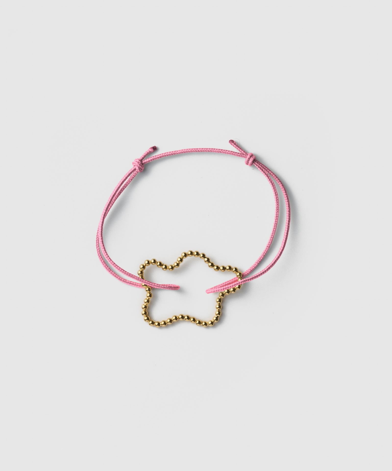 Cloud Ball Chain Cord Bracelet | SV925