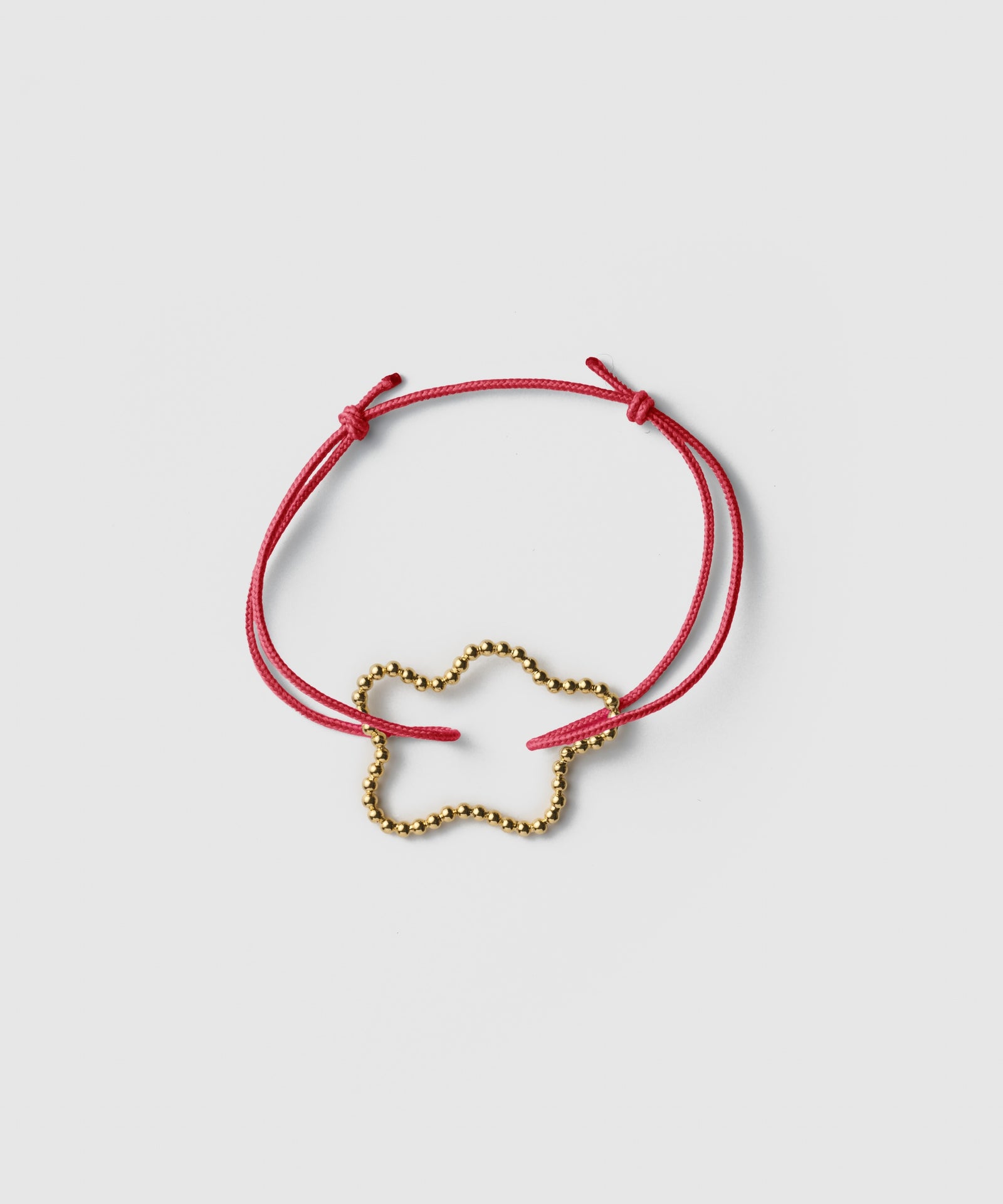 Cloud Ball Chain Cord Bracelet | SV925