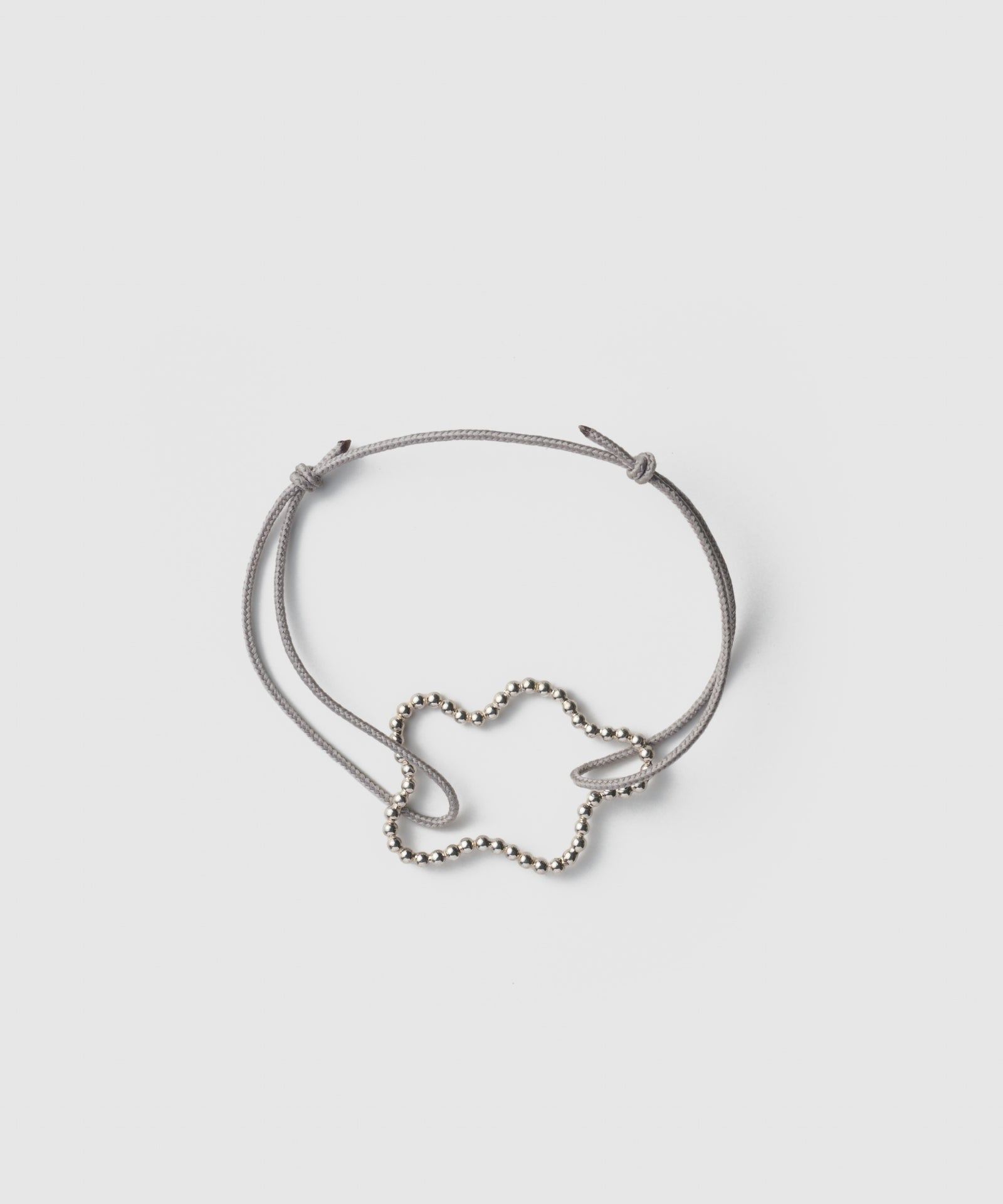 Cloud Ball Chain Cord Bracelet | SV925