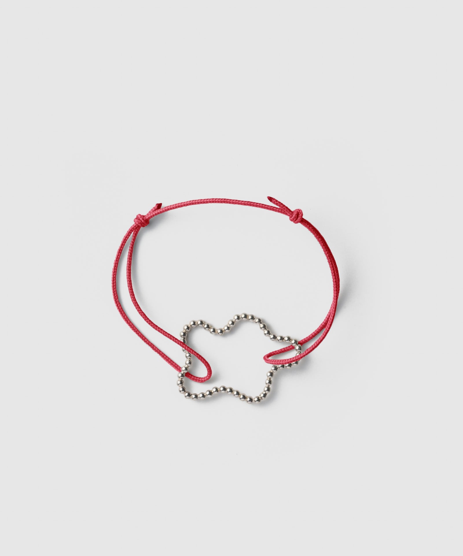Cloud Ball Chain Cord Bracelet | SV925