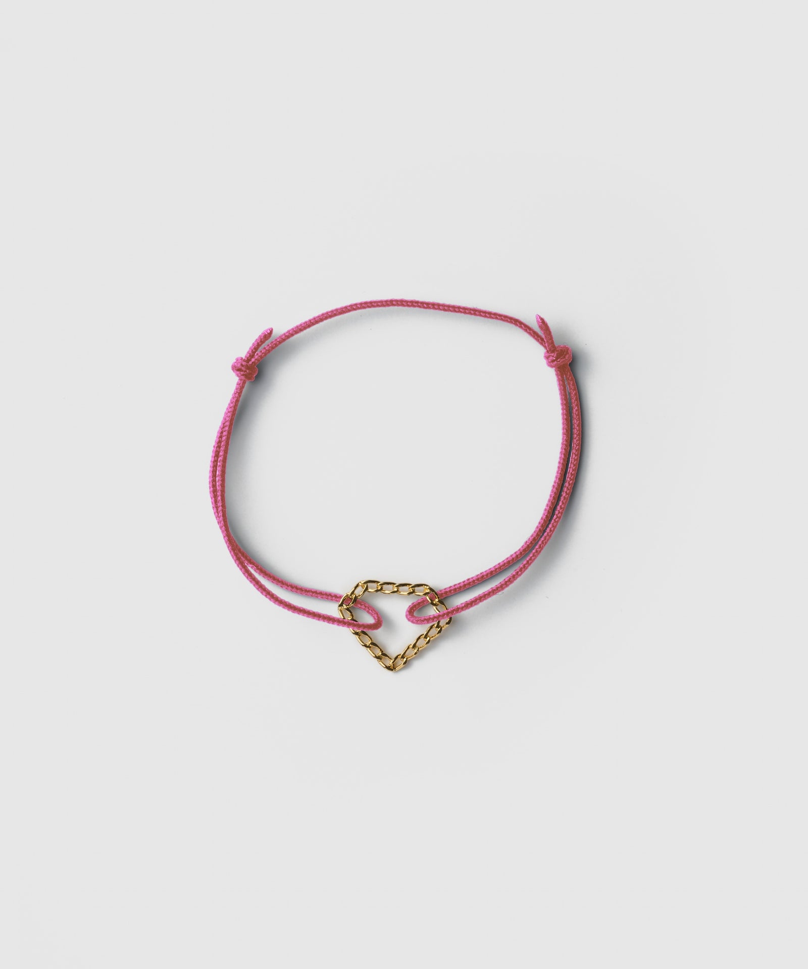 Diamond Long Curb Chian Cord Bracelet | SV925