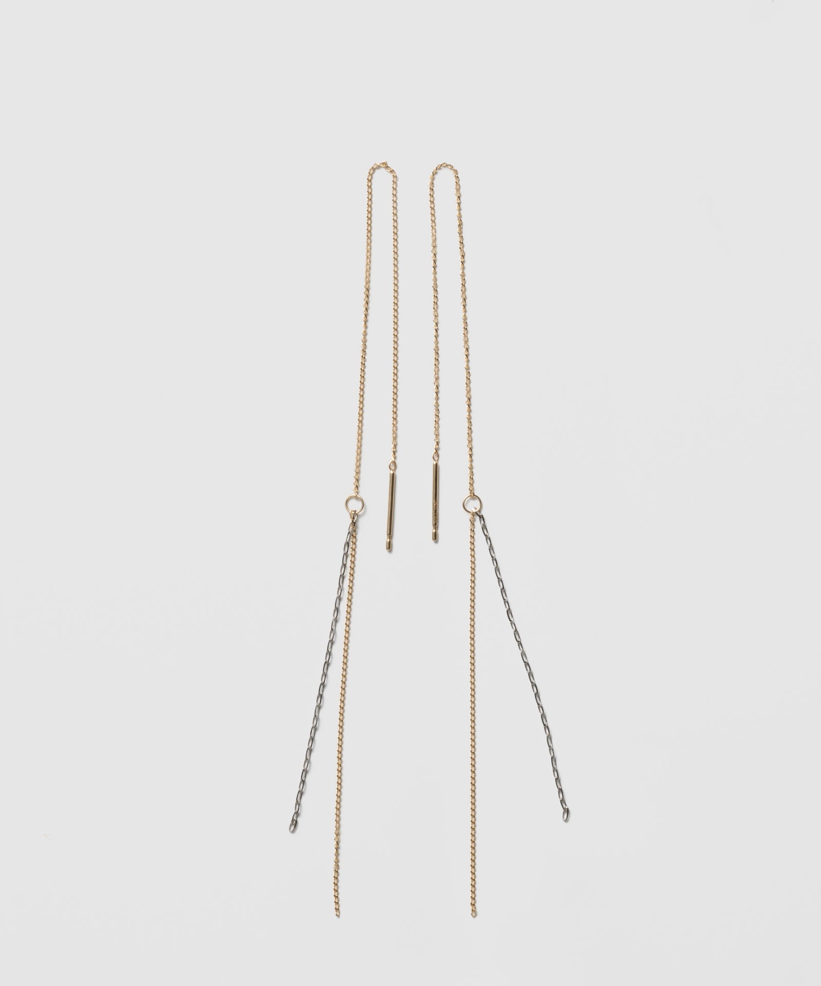 Duo Two Tone Pierce|K10YG / Pt850