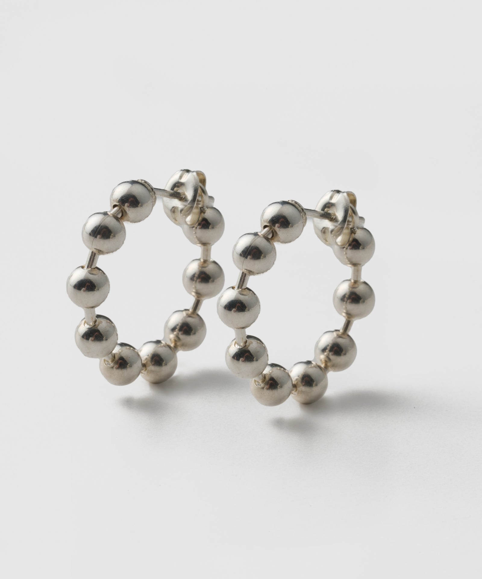 Bubble Chain Hoop Pierce | SV925