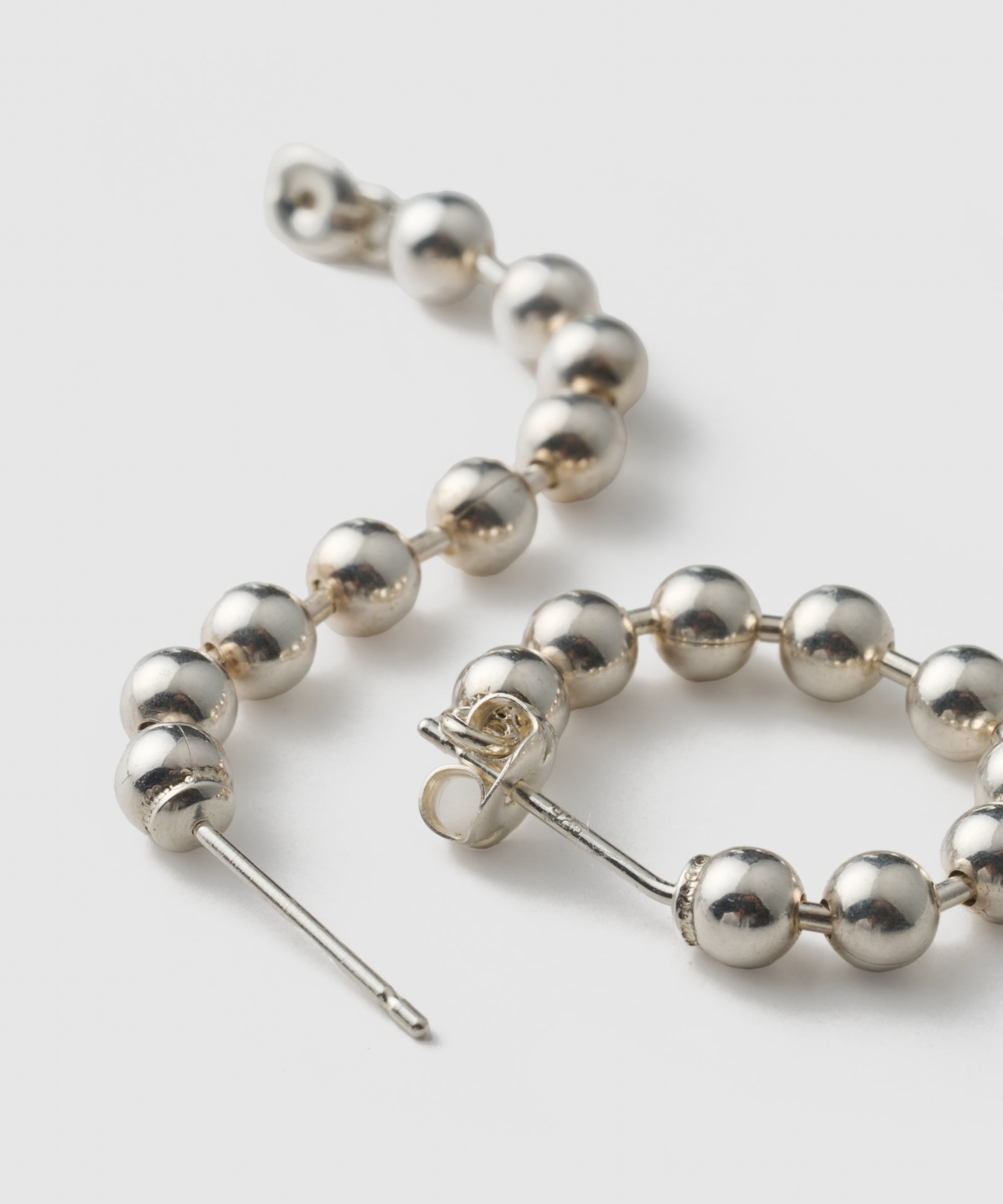 Bubble Chain Hoop Pierce | SV925