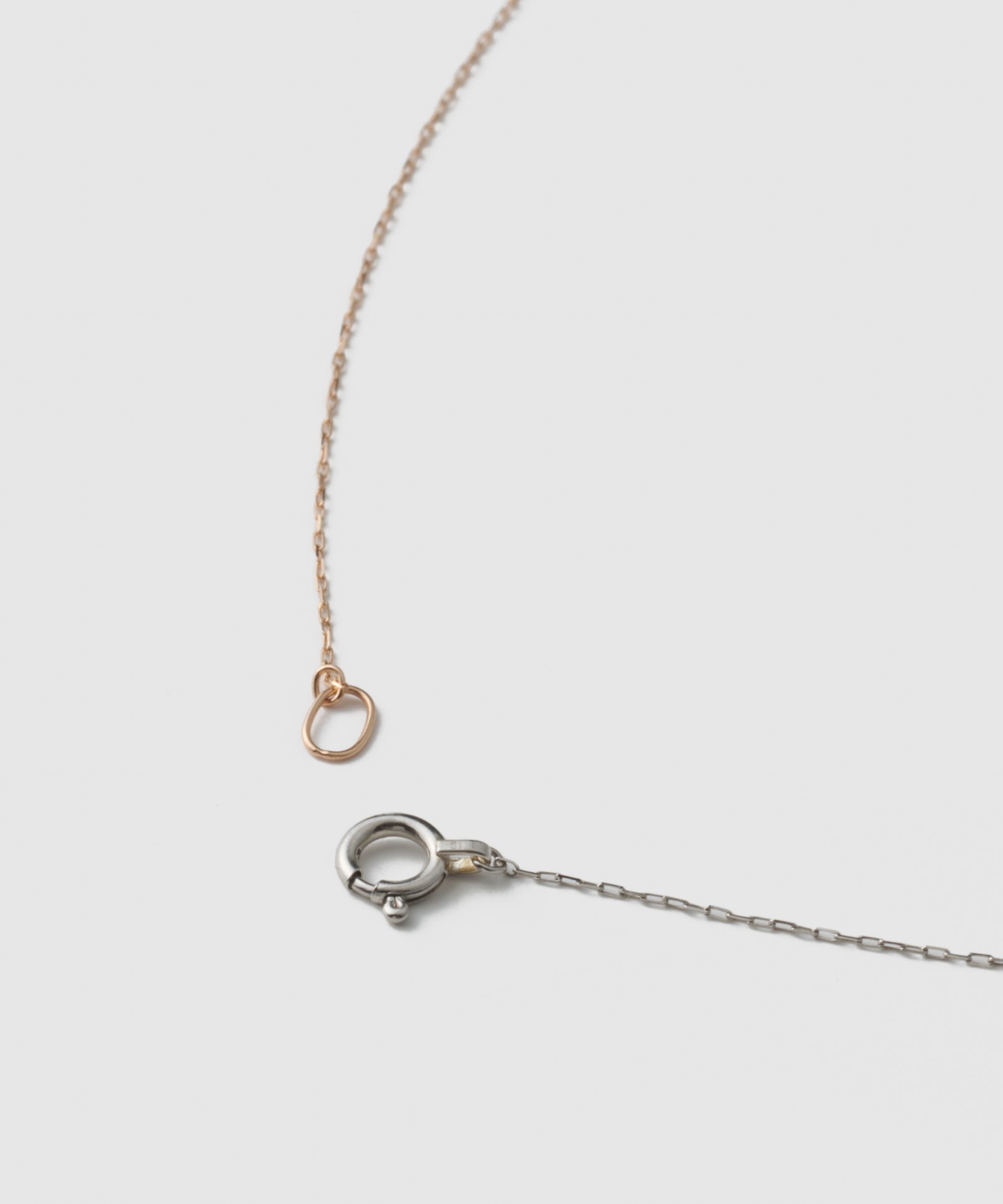 Trinity Chain Necklace | K18YG/K18PG/Pt850