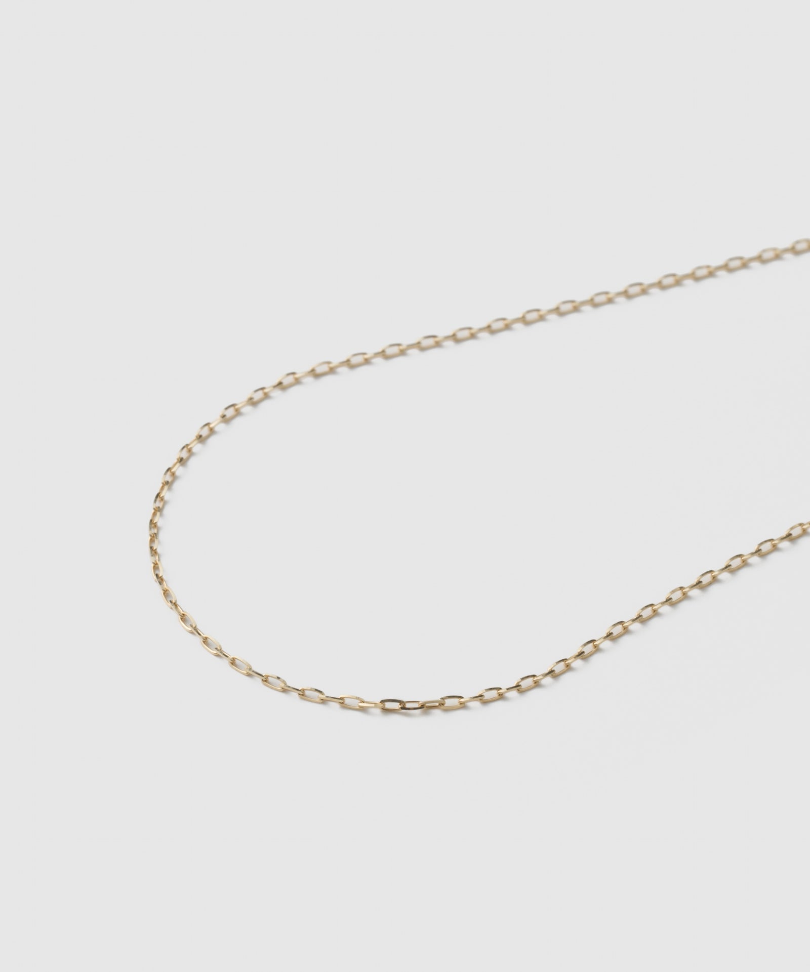 Crecsent Moon Necklace 50|K10YG