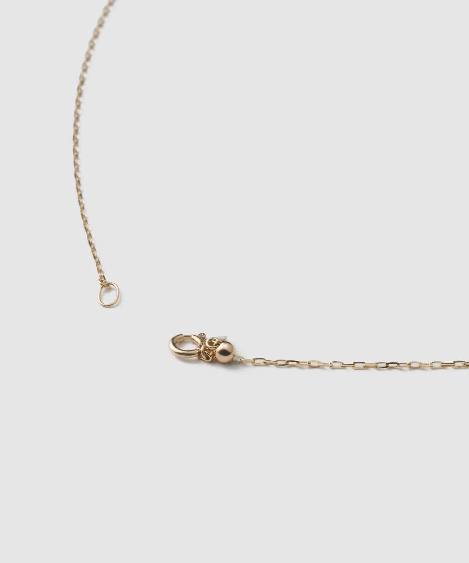 Crecsent Moon Necklace 50|K10YG