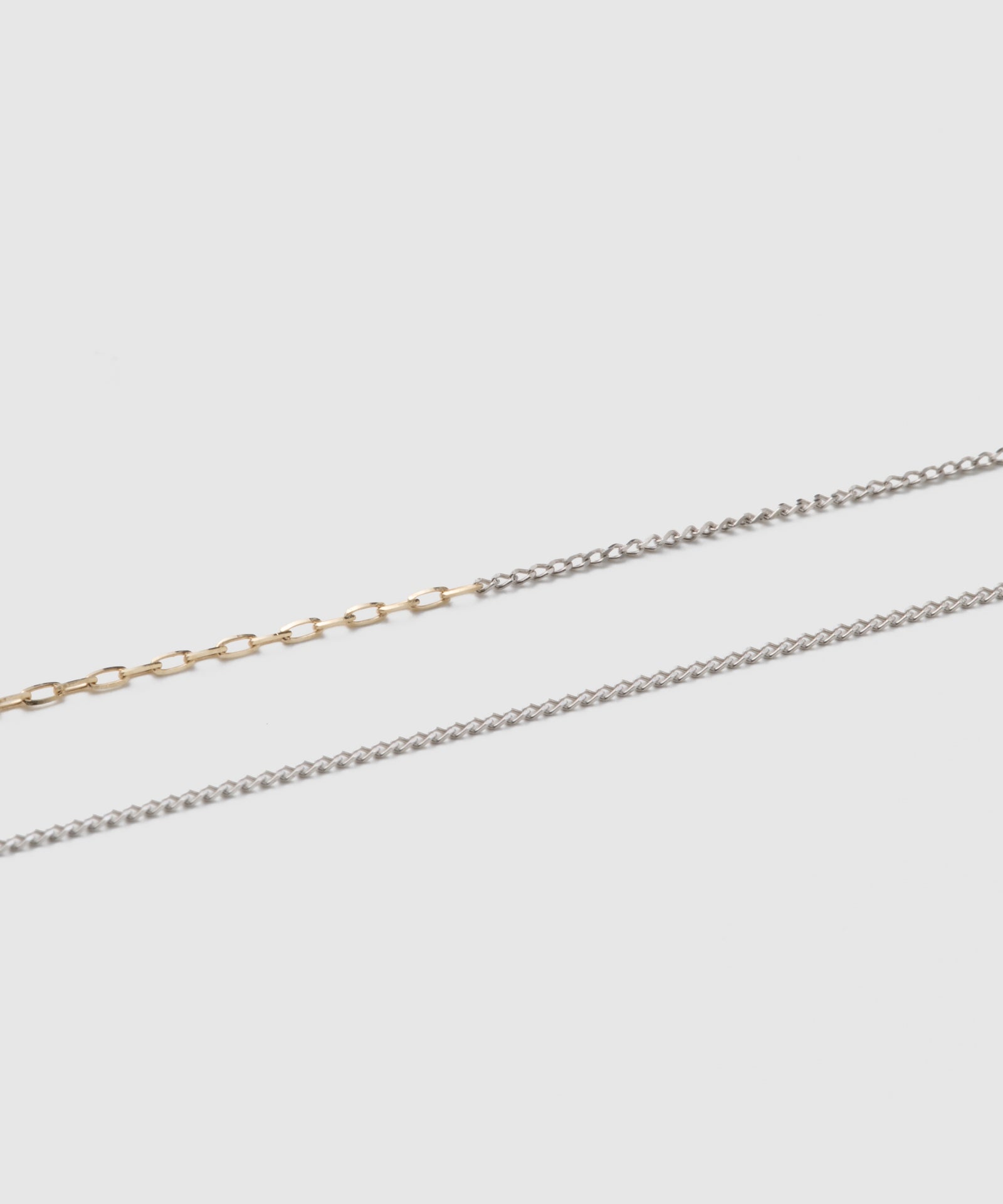 Diamond Glove Asymmetric Necklace3(PT) : 2(K10)