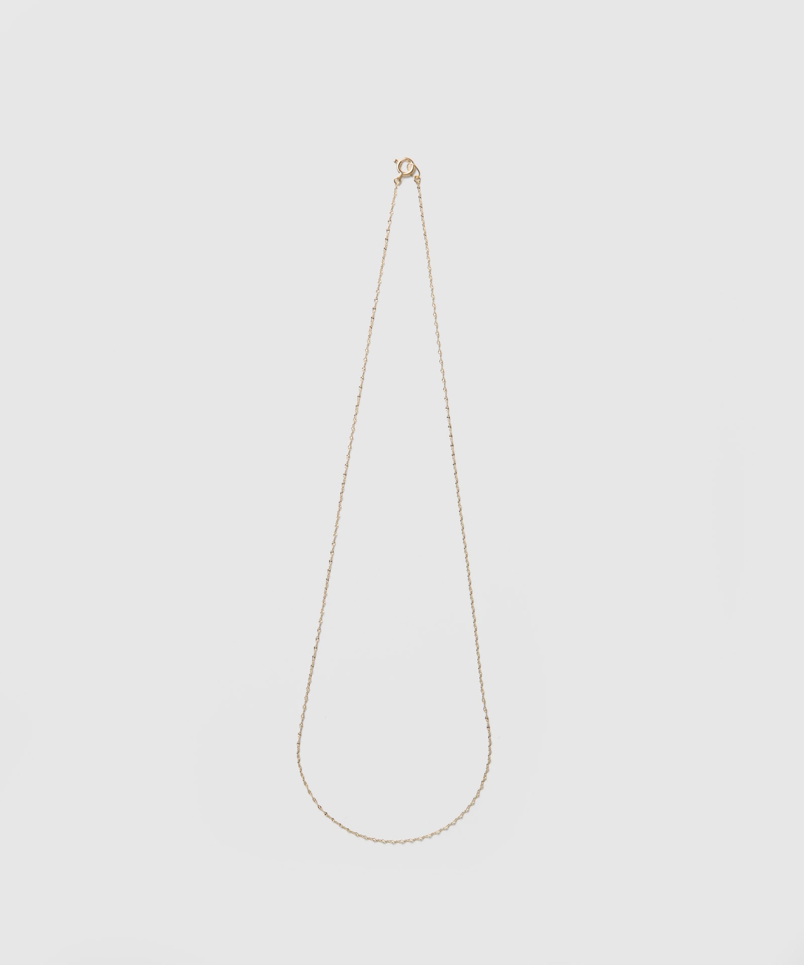 Curl Chain Necklace|K18YG