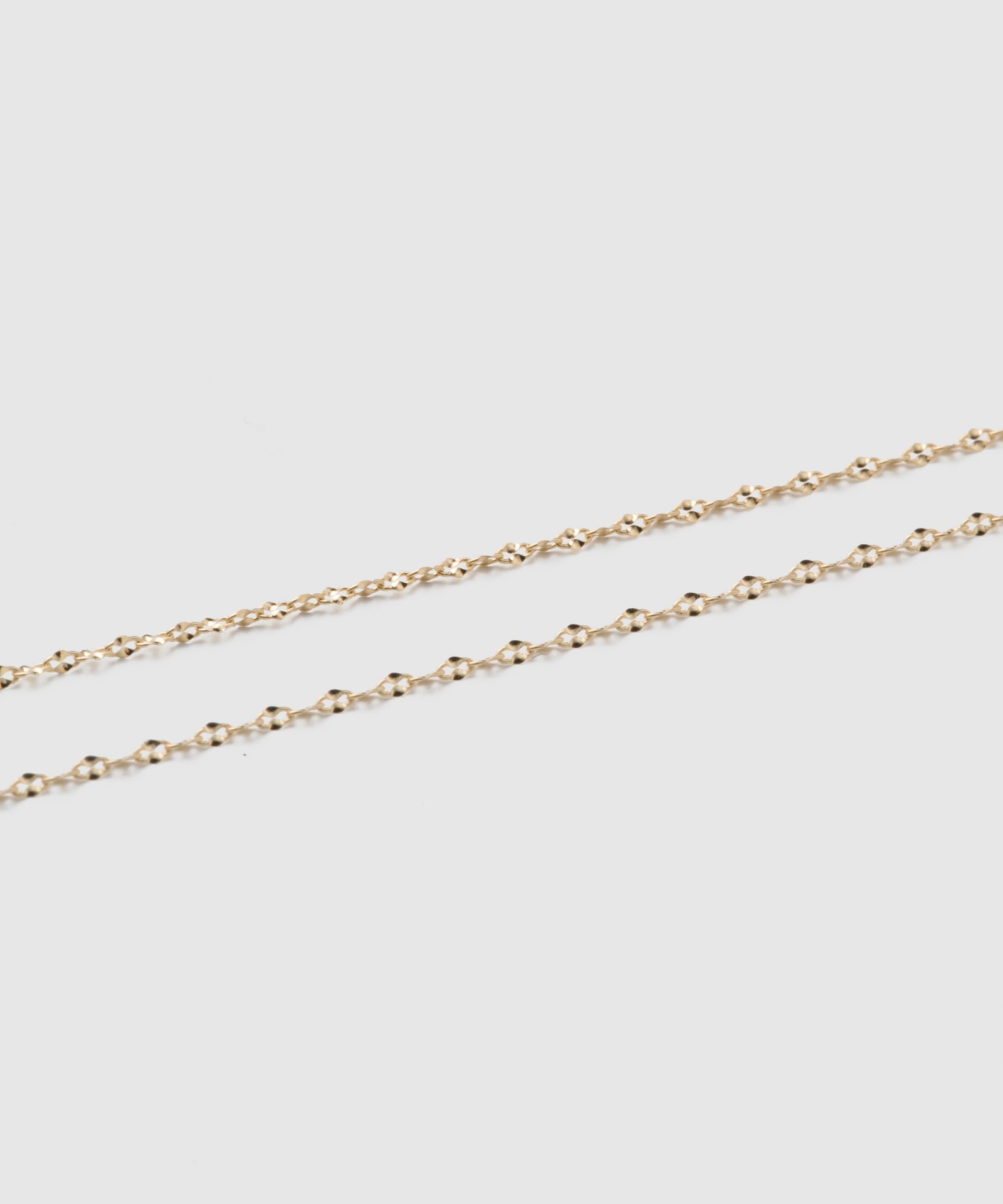 Curl Chain Necklace|K18YG
