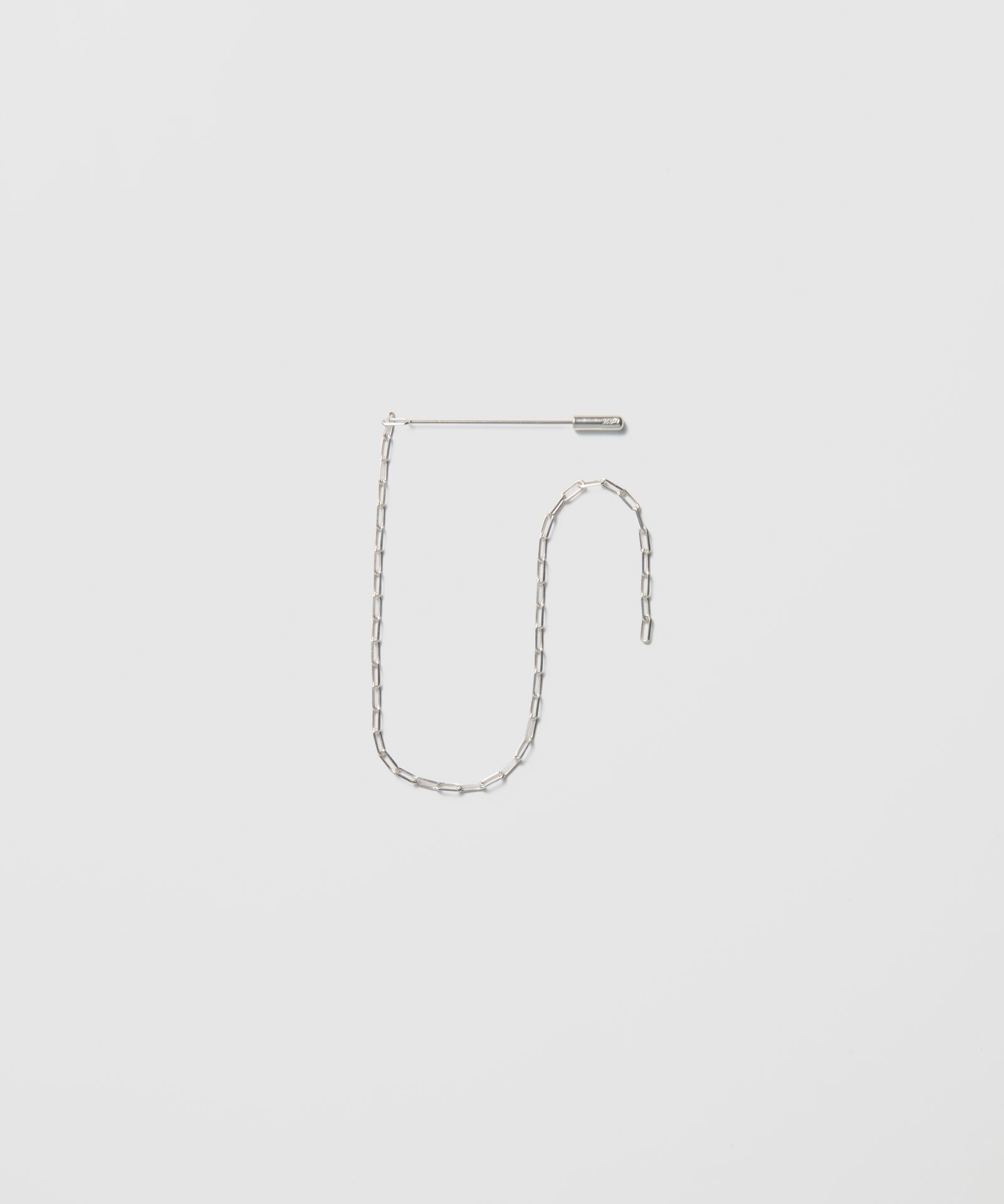 Drop Long Chain brooch|SV925