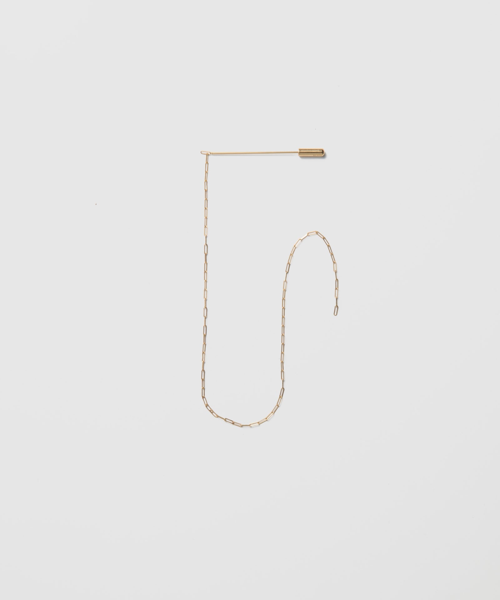 Sewing Chain brooch|SV925