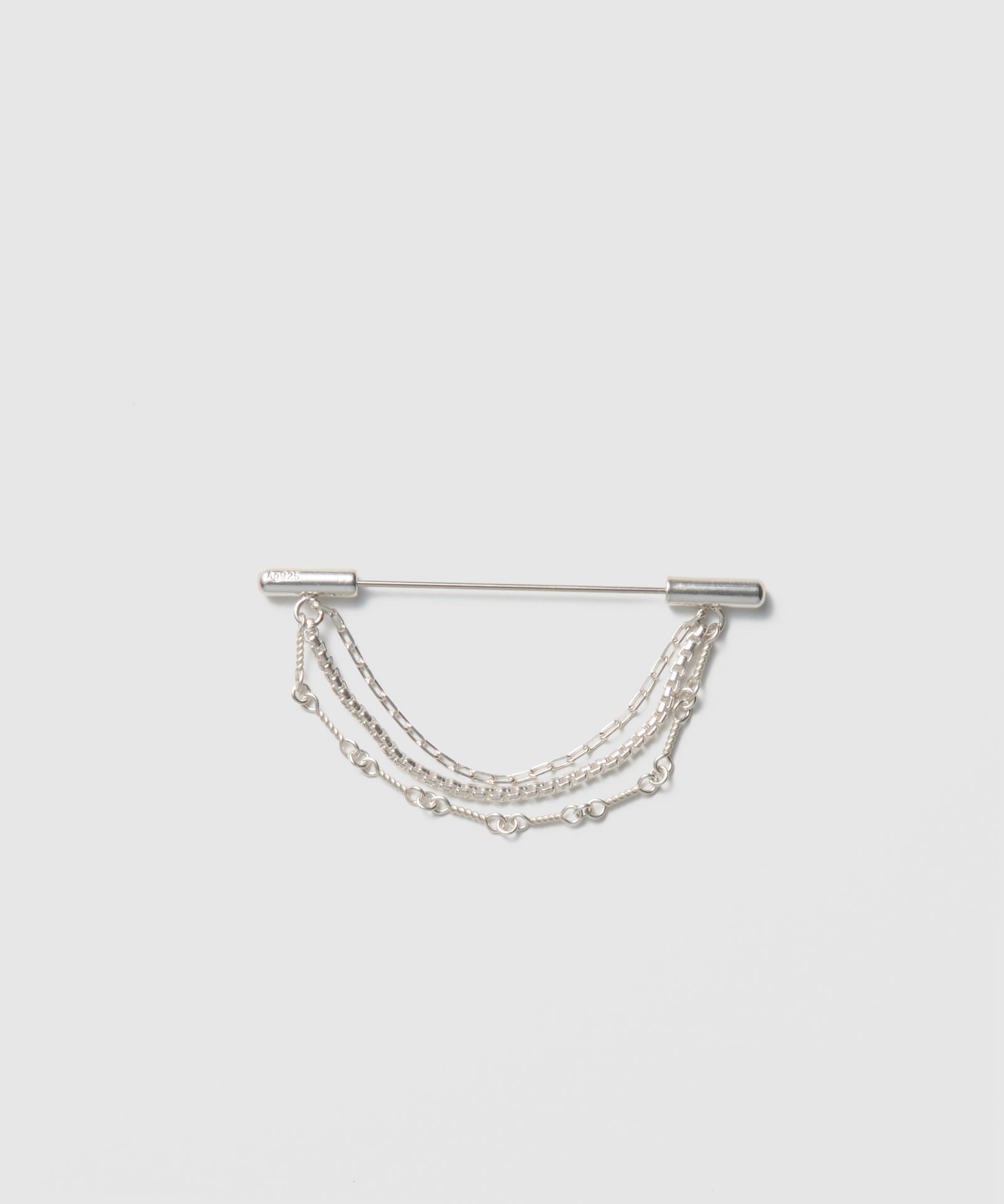 Drape Chain brooch|SV925