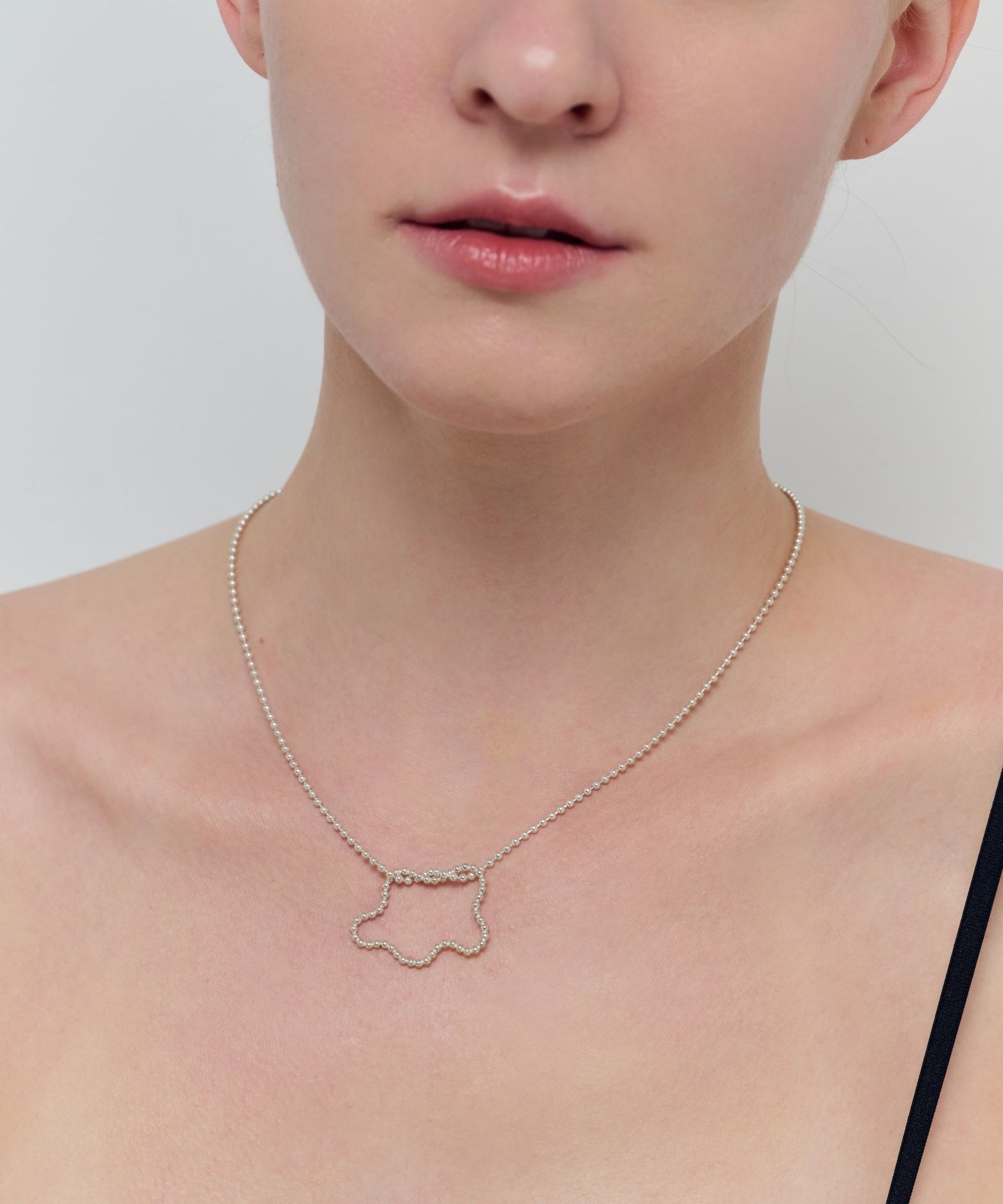 Cloud Ball Chain Necklace | SV925