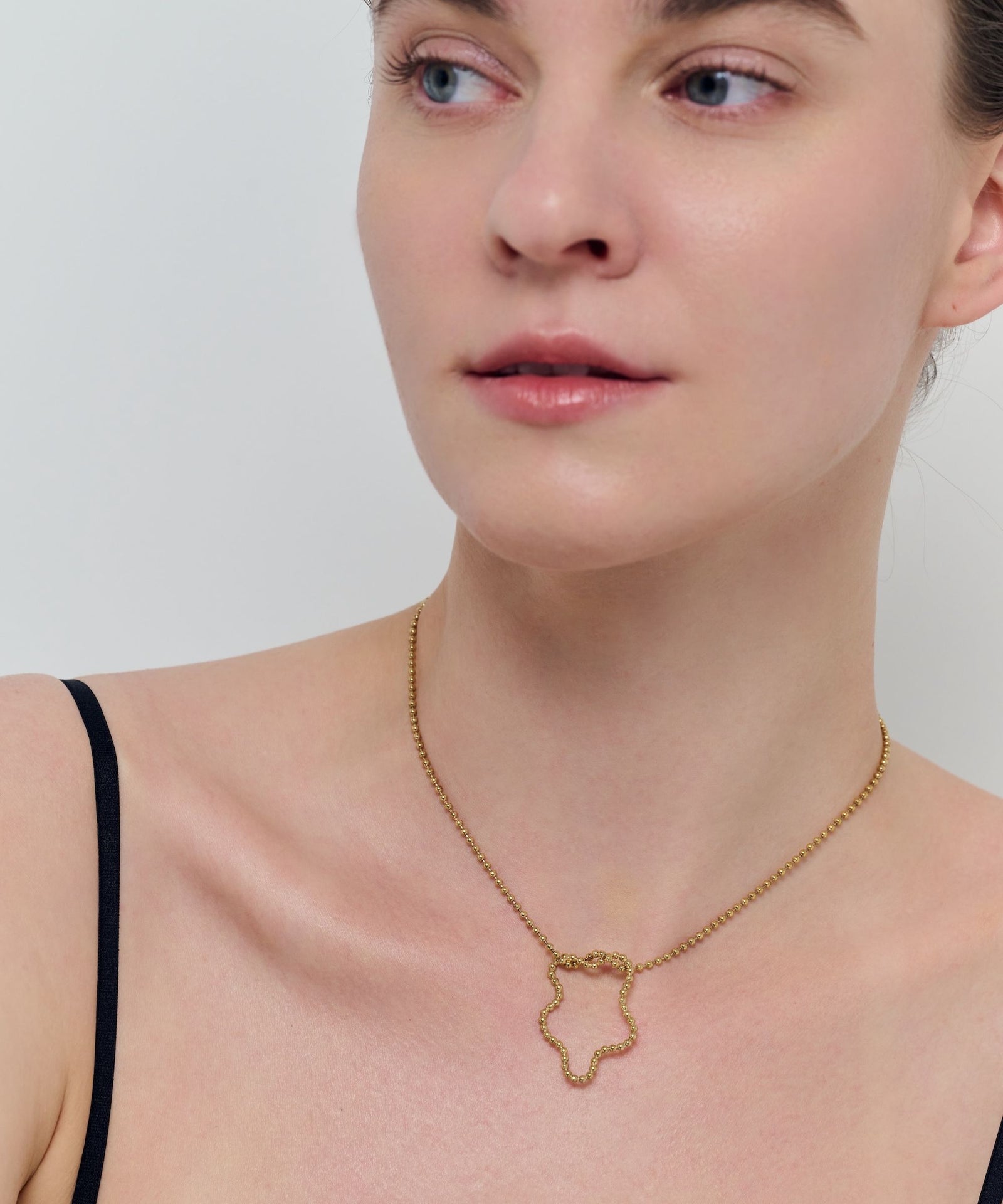 Cloud Ball Chain Necklace | SV925