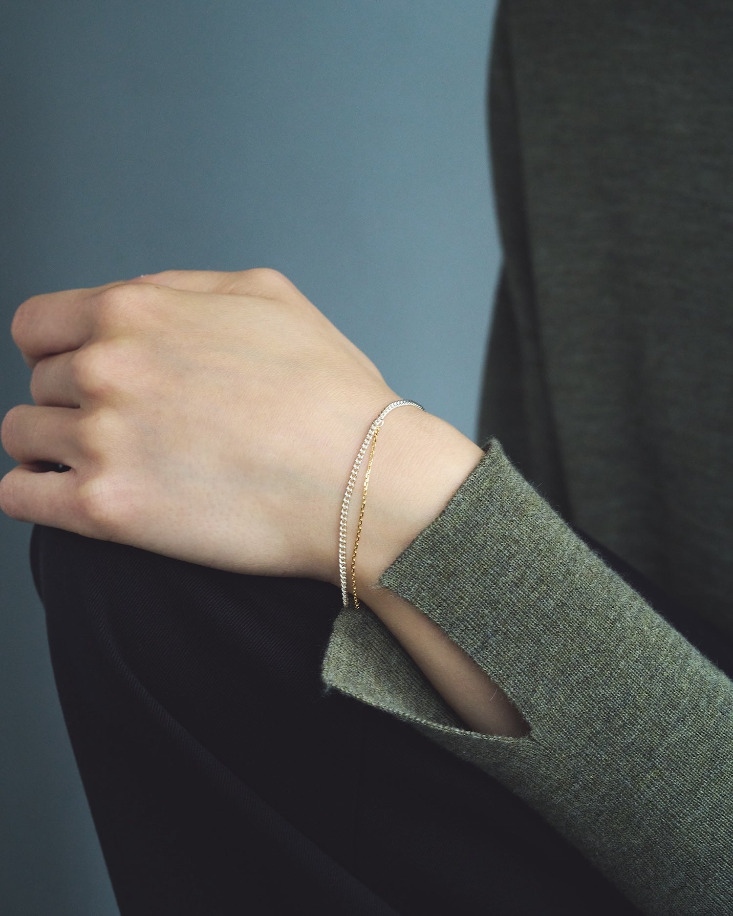 Sunny Moon Bracelet | SV925/K18YG