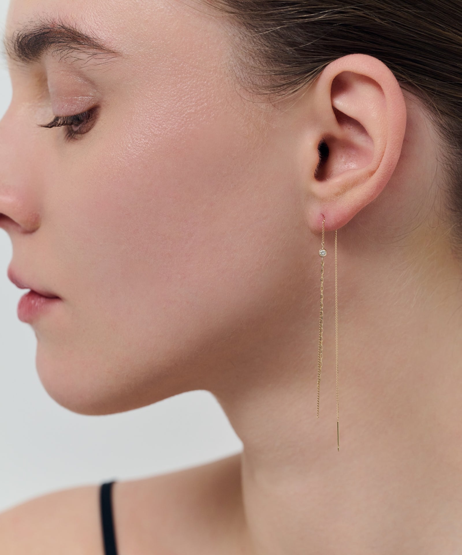 Duo Pierce w/Diamond｜K10YG