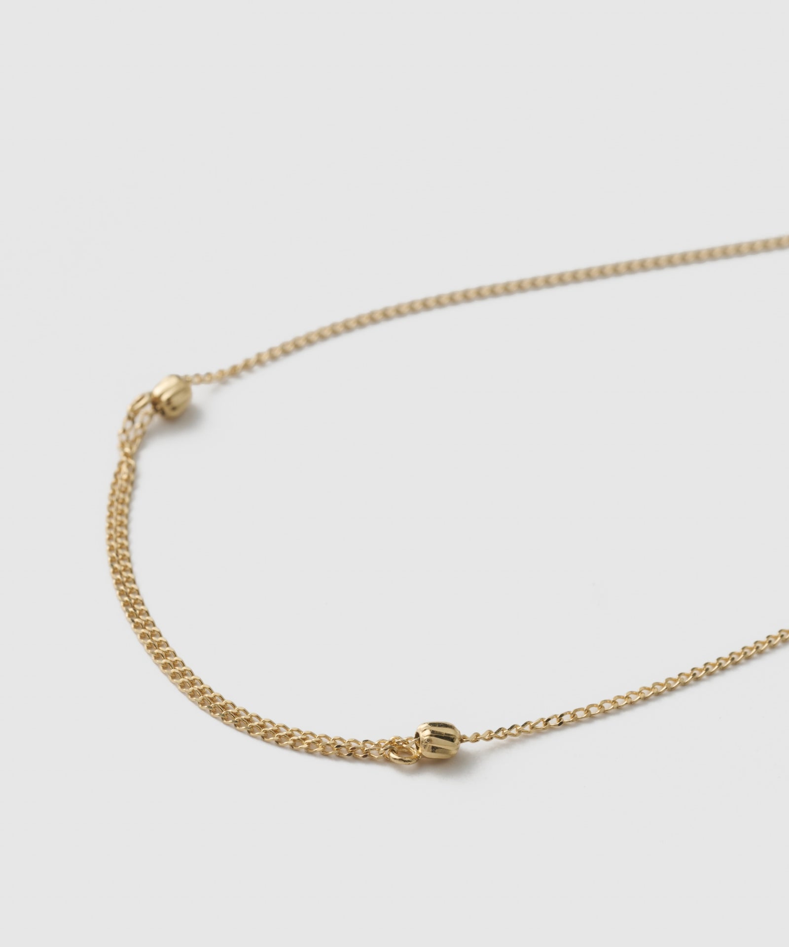 All PeopBRACELET 2 Beads｜K18YG