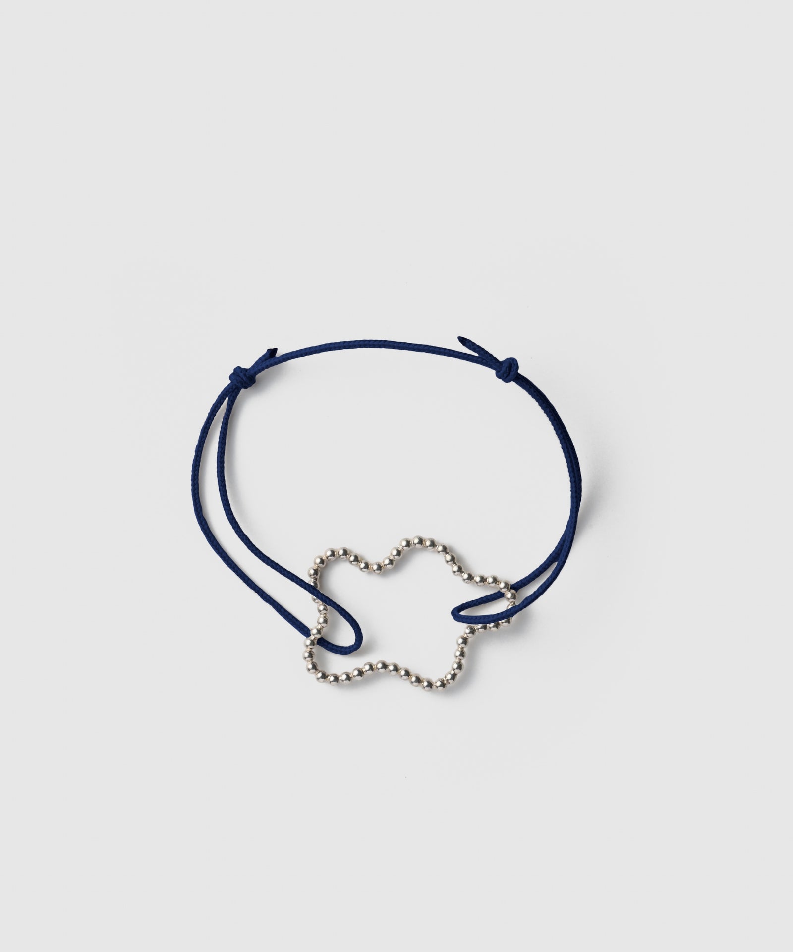 Cloud Ball Chain Cord Bracelet | SV925