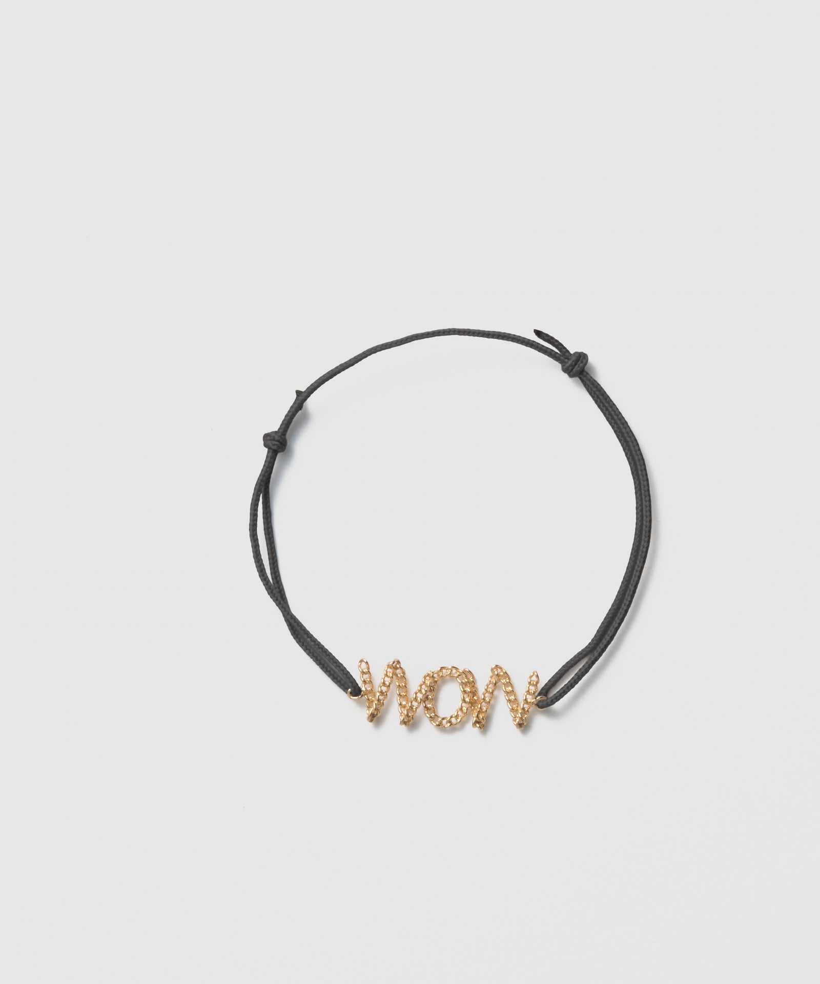 WOW＆MOM Cord Bracelet｜SV925