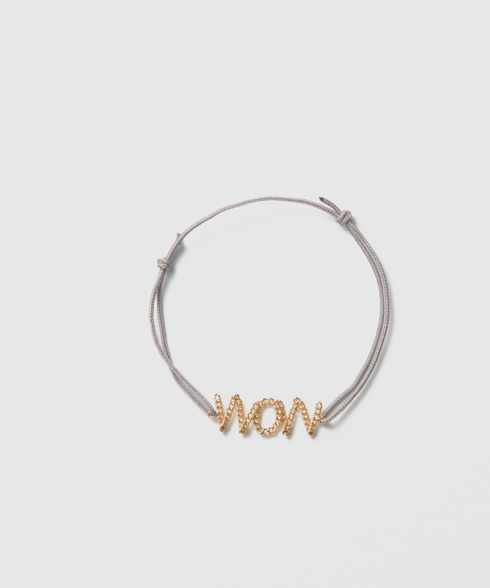 WOW＆MOM Cord Bracelet｜SV925