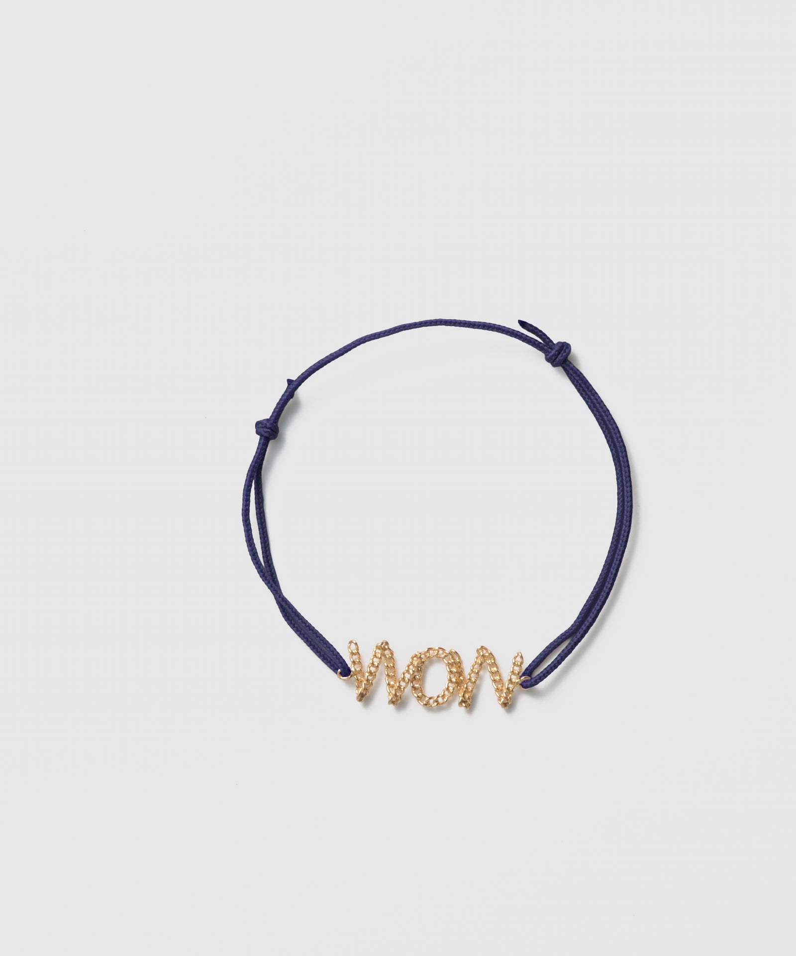 WOW＆MOM Cord Bracelet｜SV925