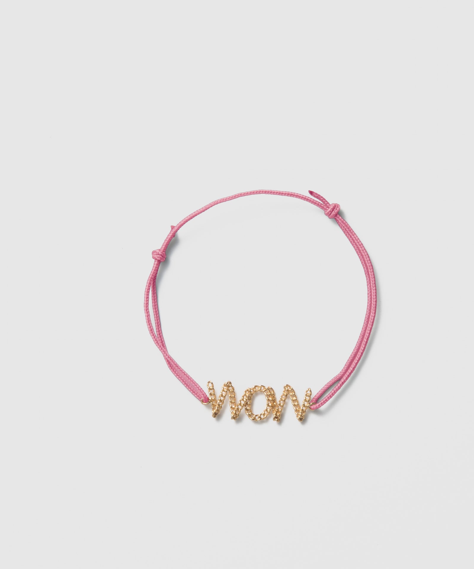 WOW＆MOM Cord Bracelet｜SV925