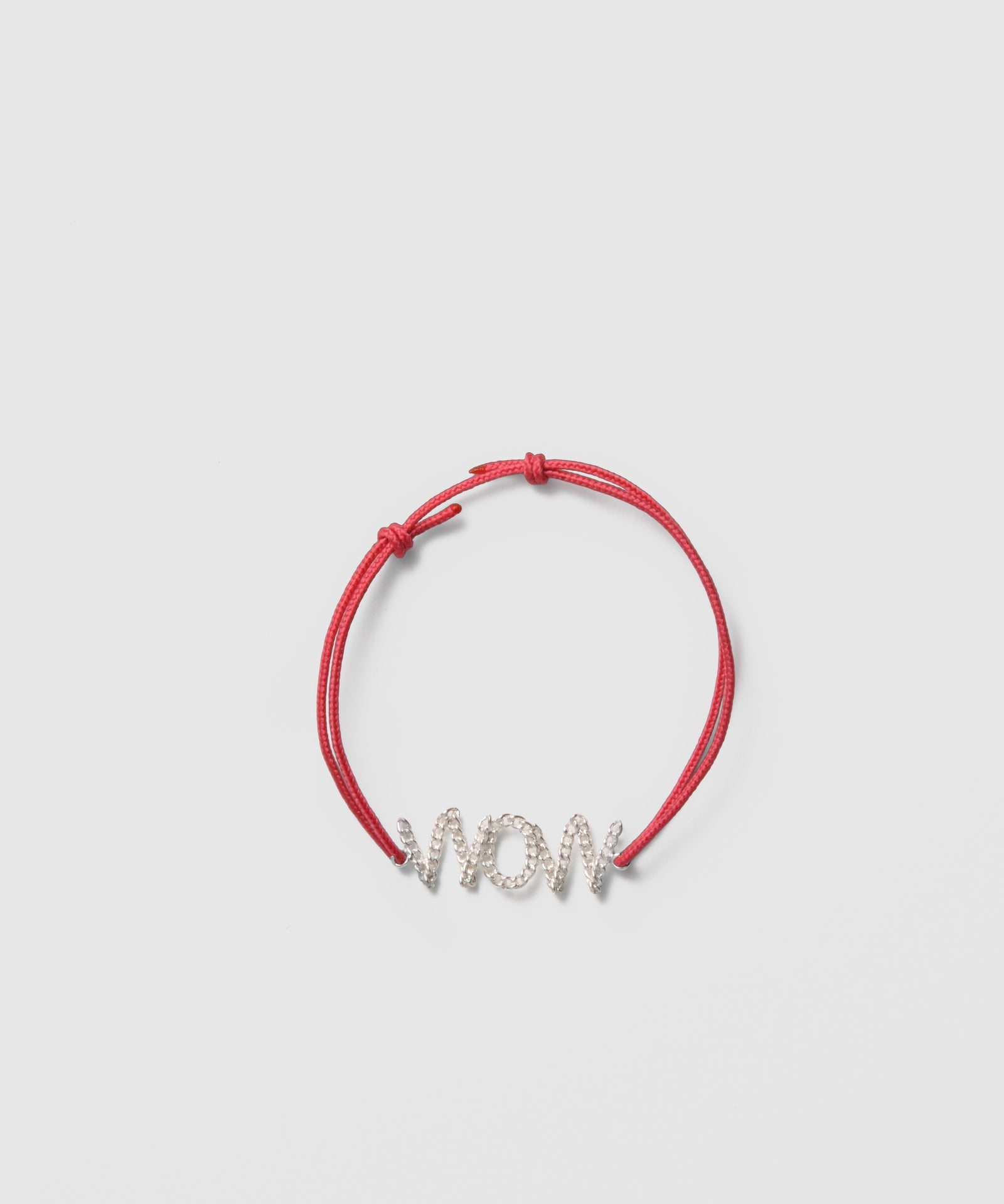 WOW＆MOM Cord Bracelet｜SV925