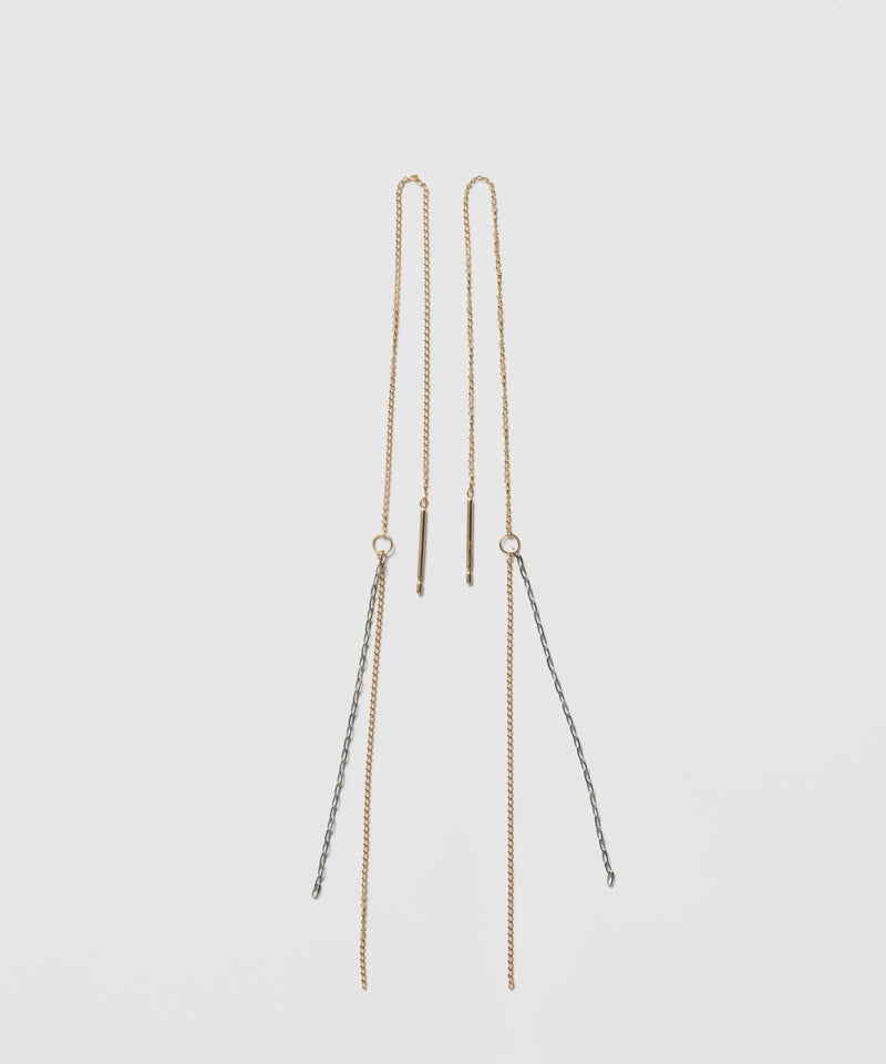 Duo Two Tone Pierce｜K10YG / Pt850
