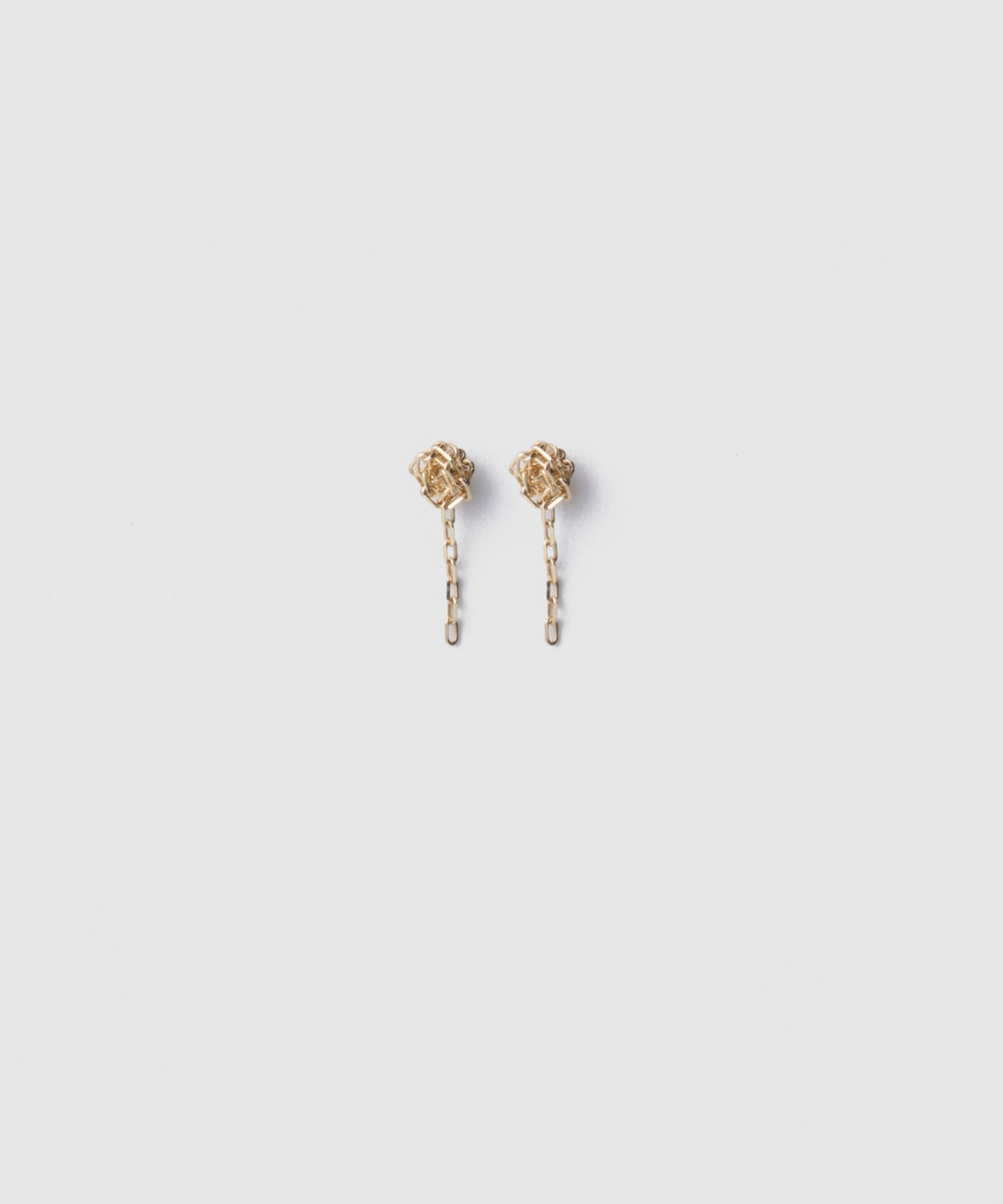 Entanglement Studs pierce 0.5｜K10YG