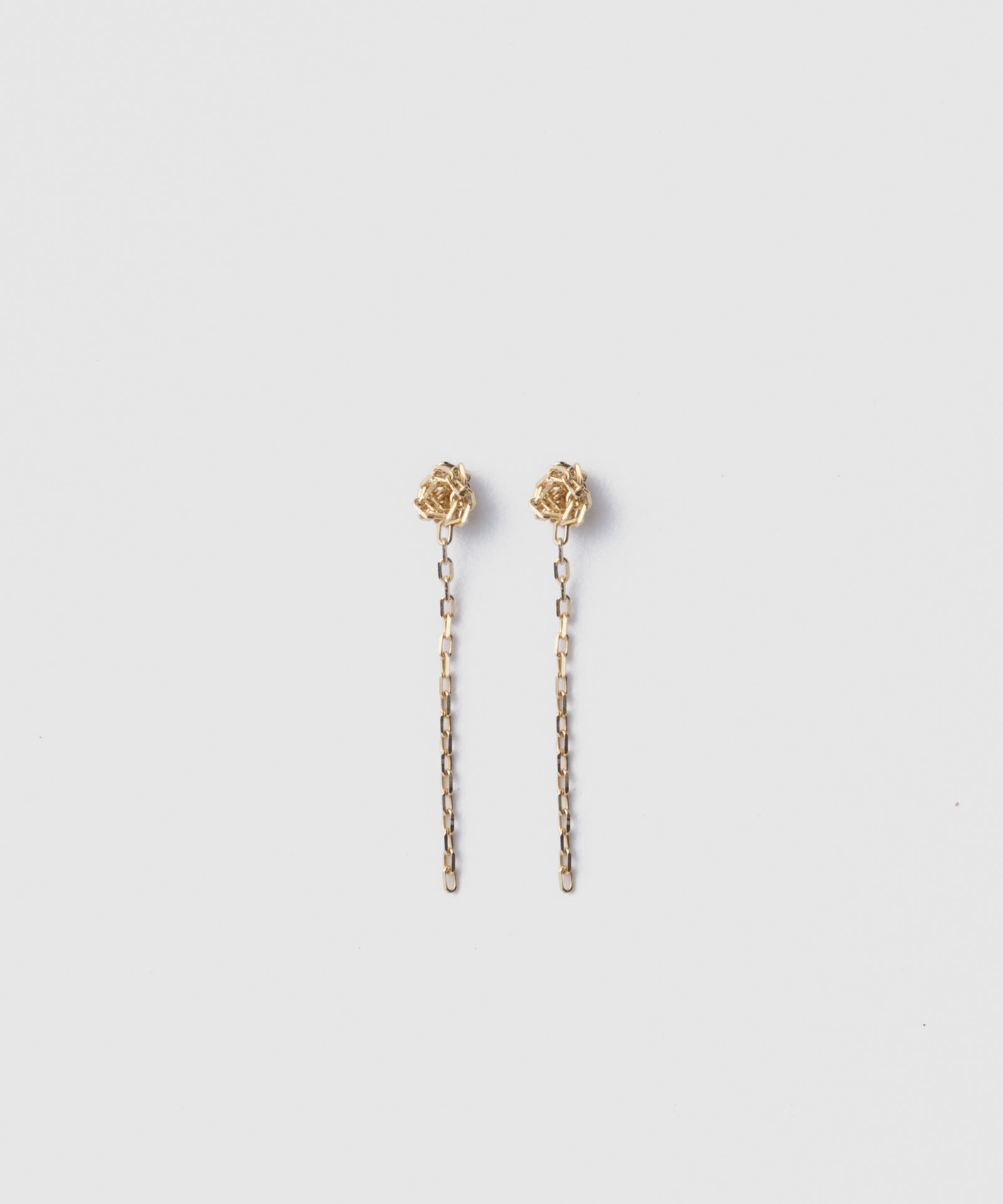 Entanglement Studs pierce 1.5｜K10YG