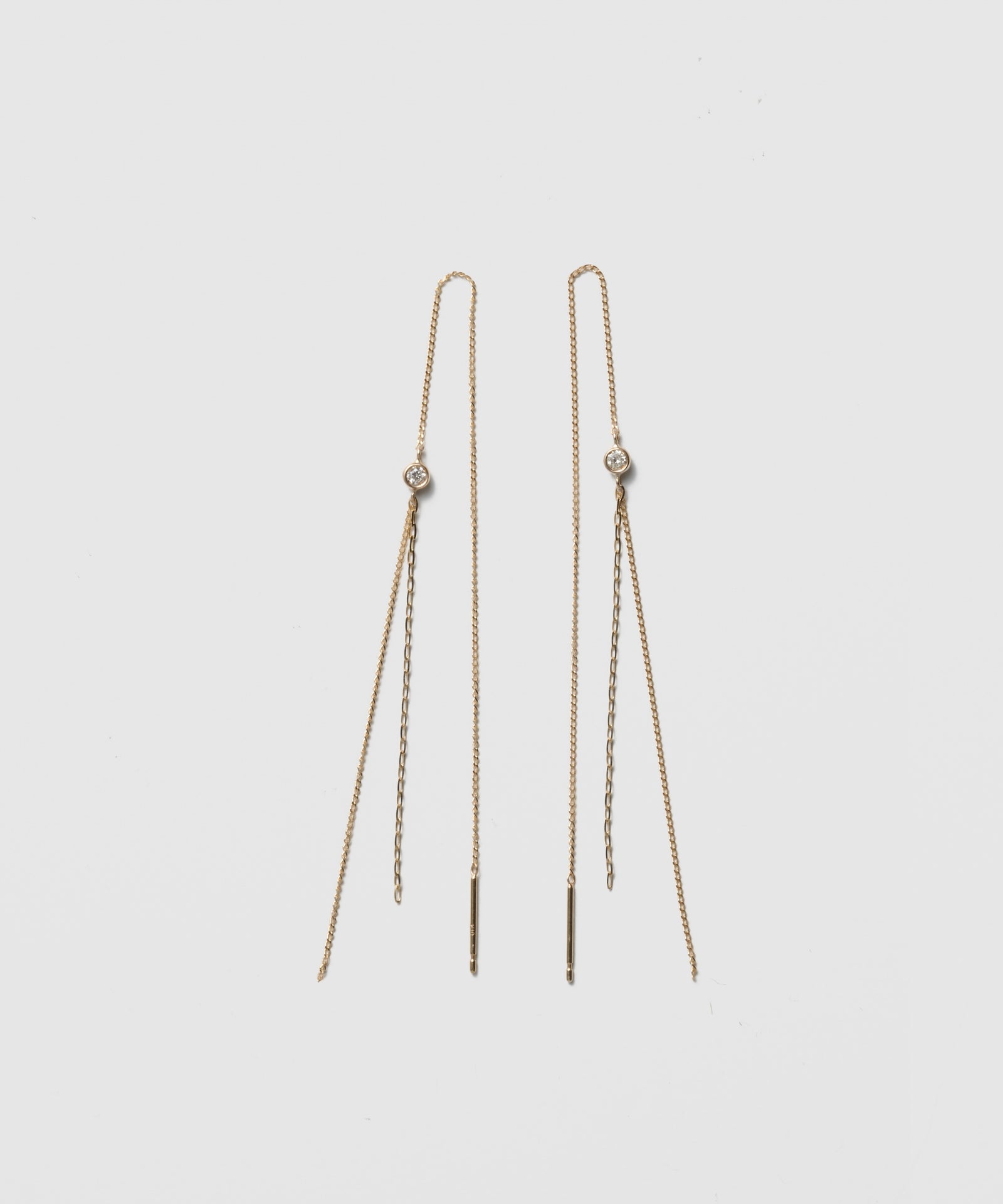Duo Pierce w/Diamond｜K10YG
