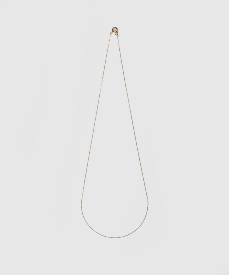 String Light Chain Necklace｜K18PG