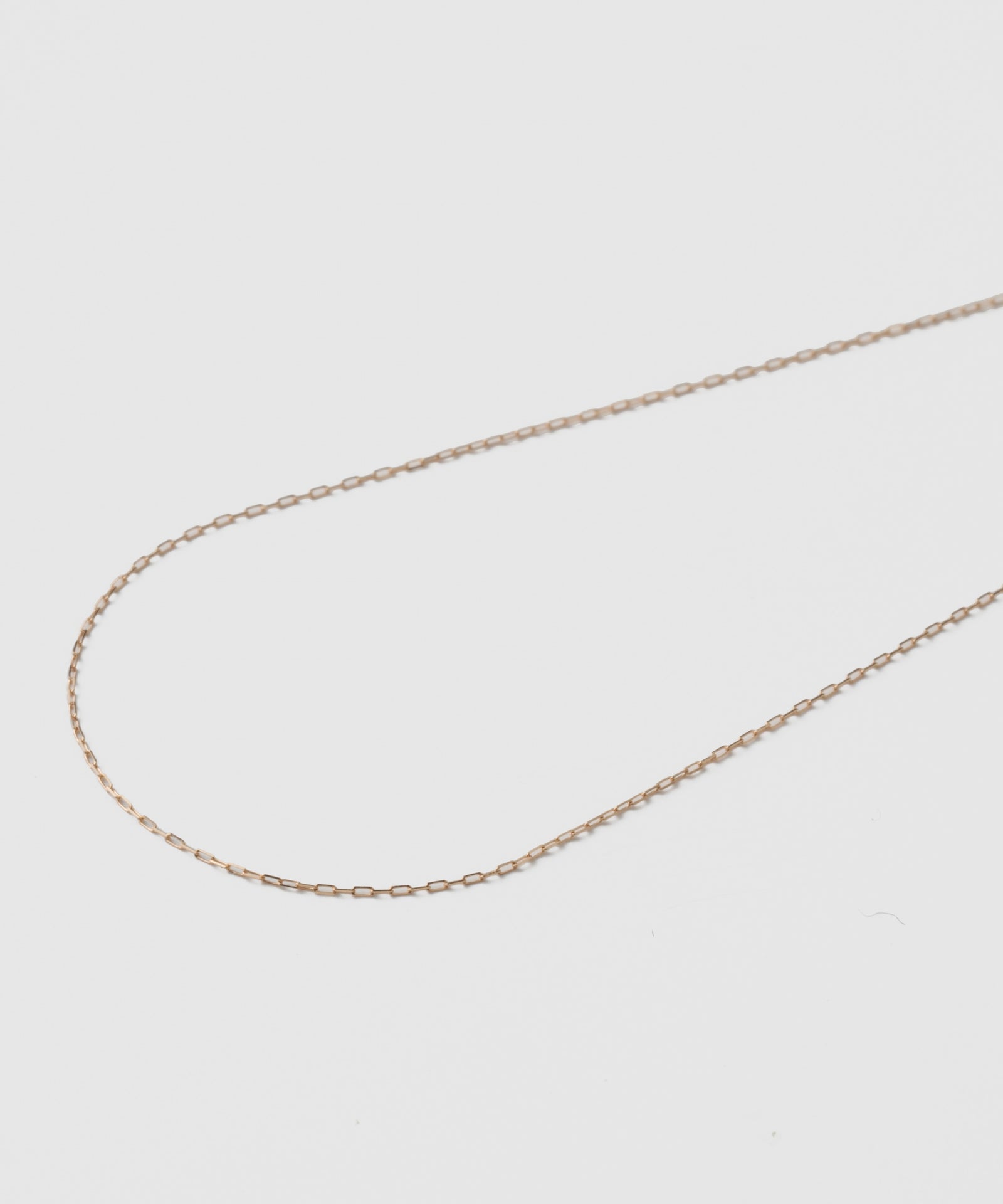 String Light Chain Necklace｜K18PG