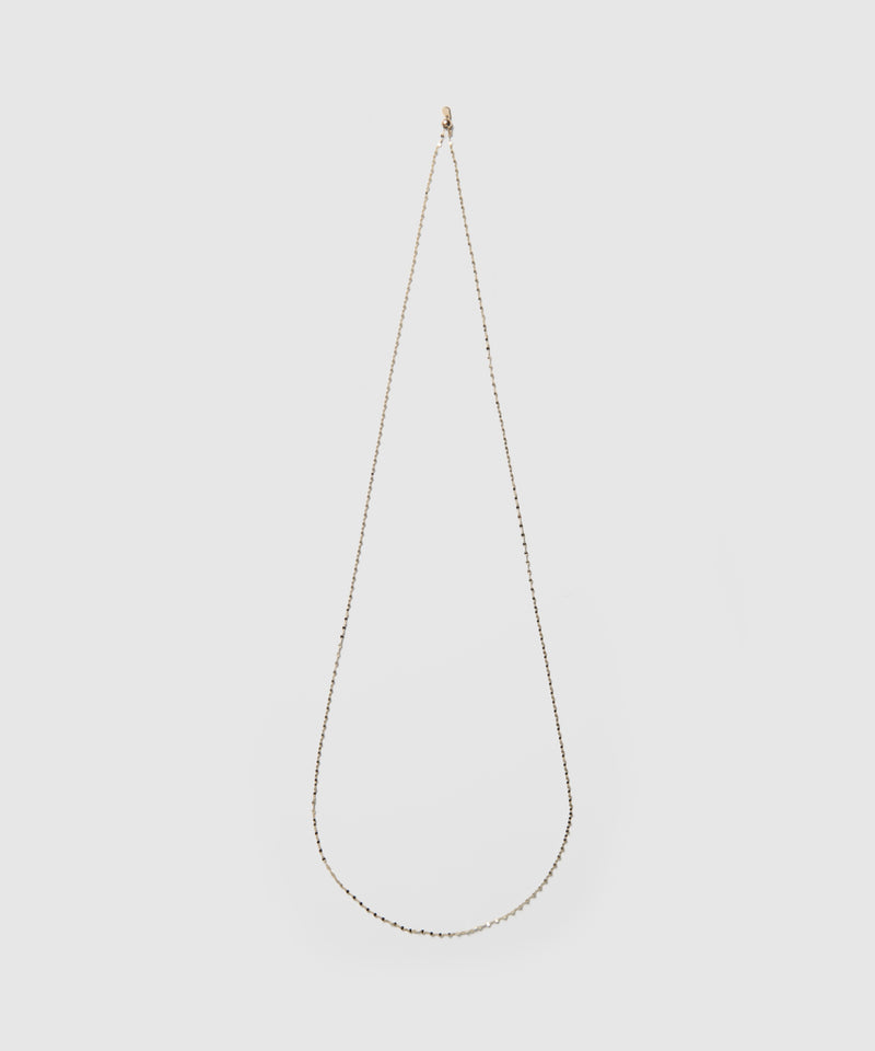 Pancake Chain Long Necklace｜K10YG