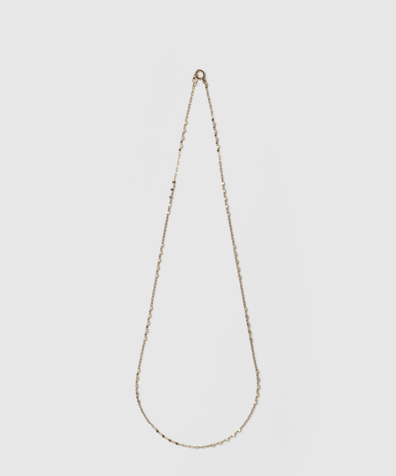 Mix Pancake Chain Necklace | K10YG