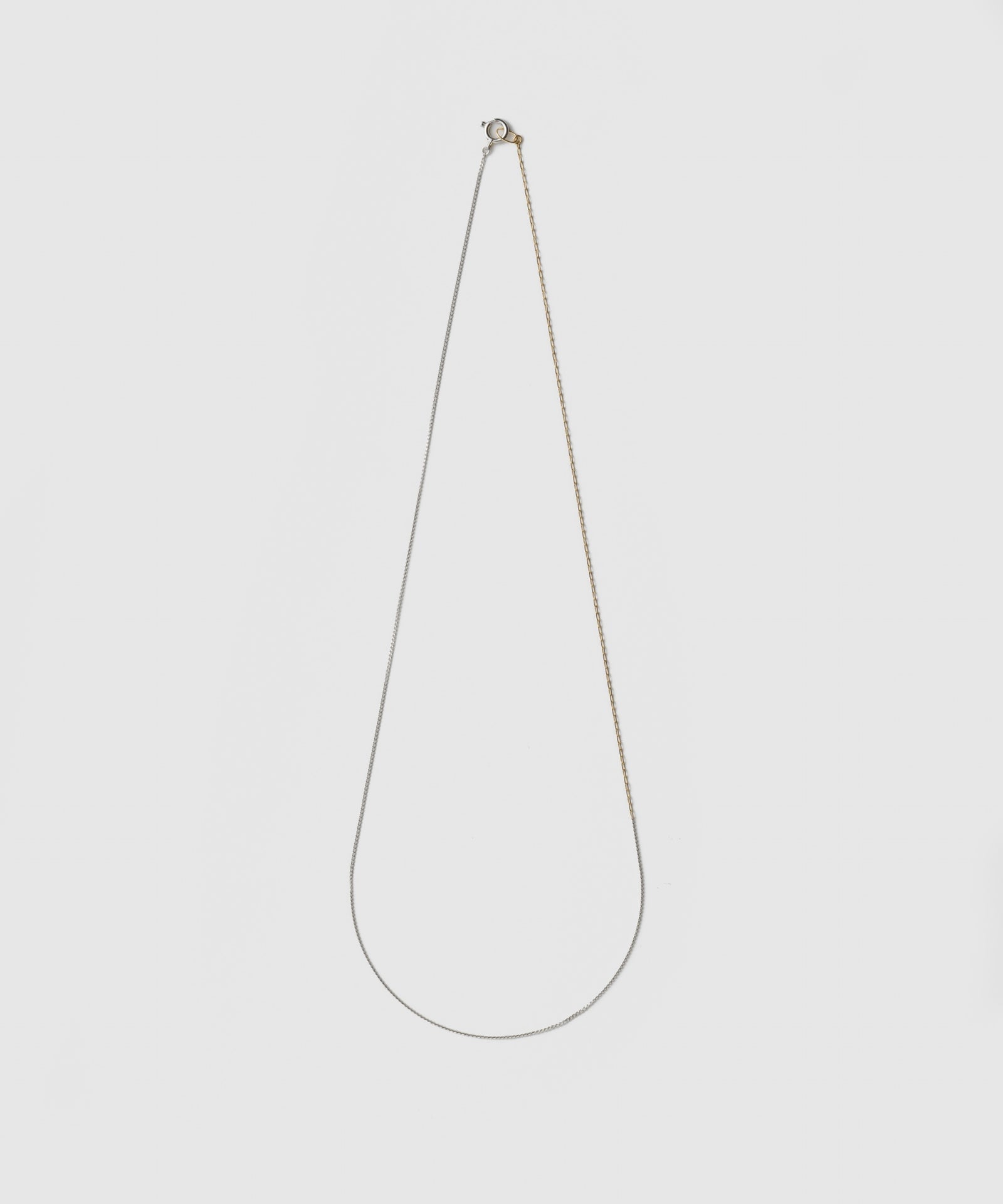 Asymmetric Chain Necklace 3(PT) : 2(K10)