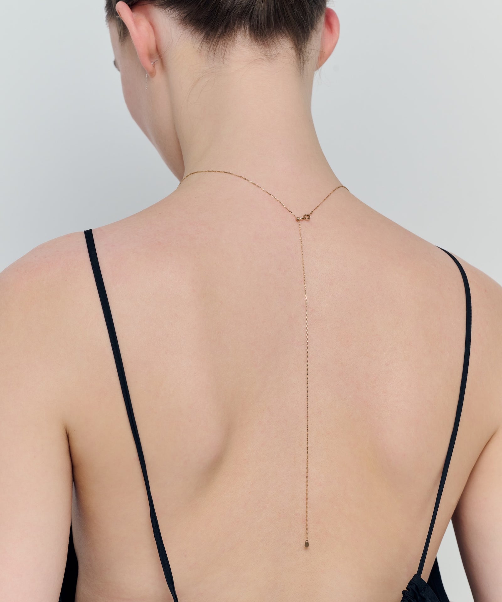 Crecsent Moon Necklace 90｜K10YG