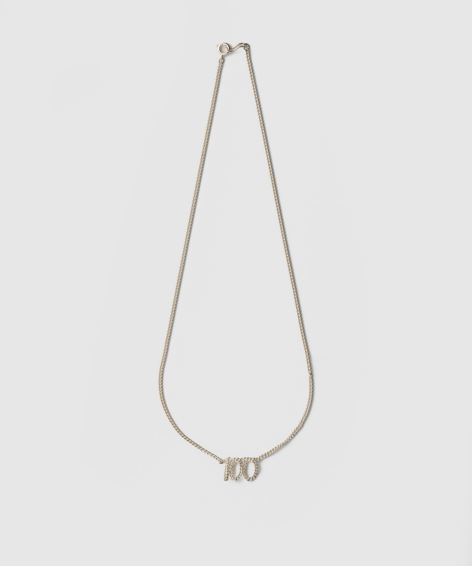 100 Curb Chain Necklace | SV925