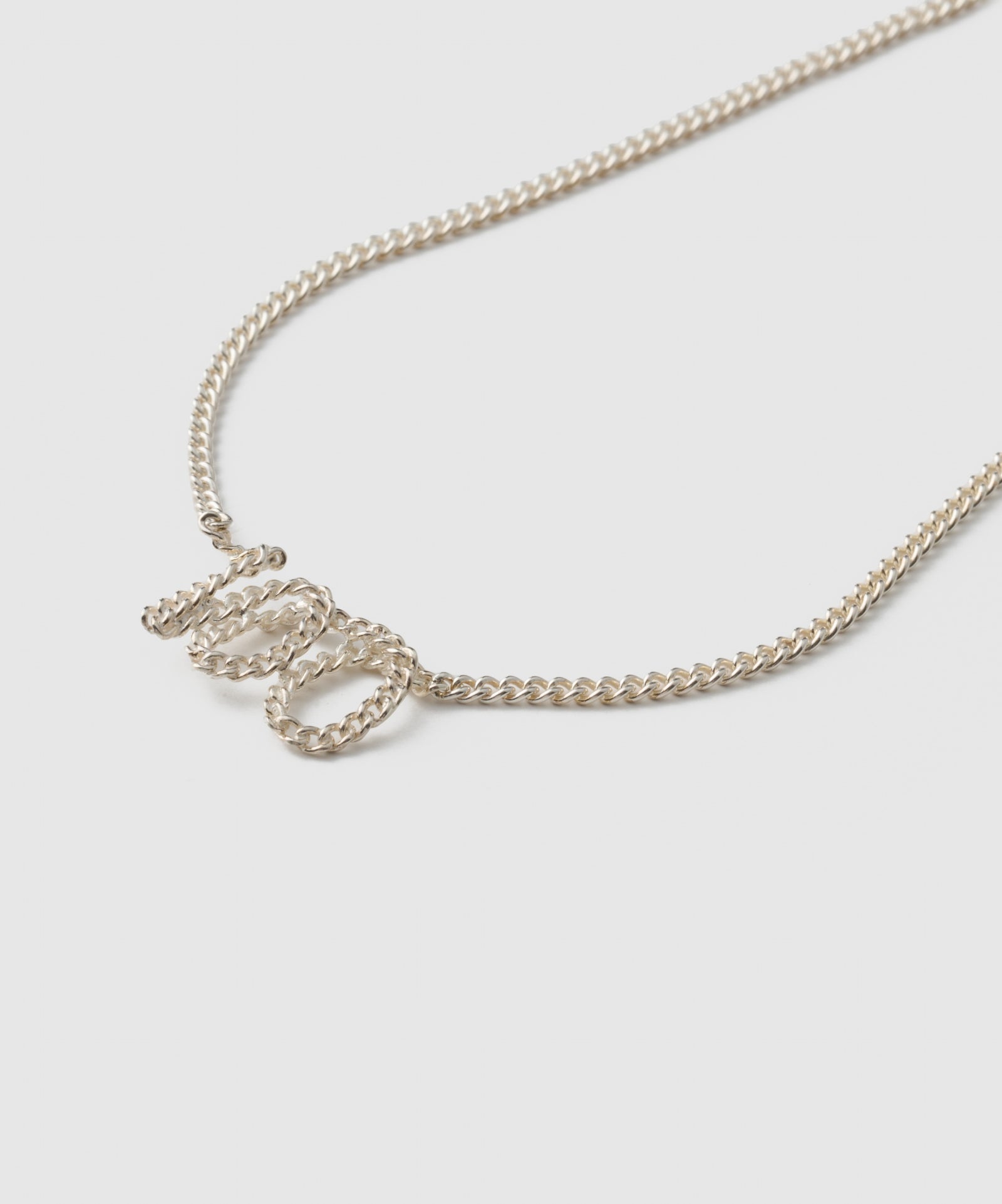 100 Curb Chain Necklace | SV925