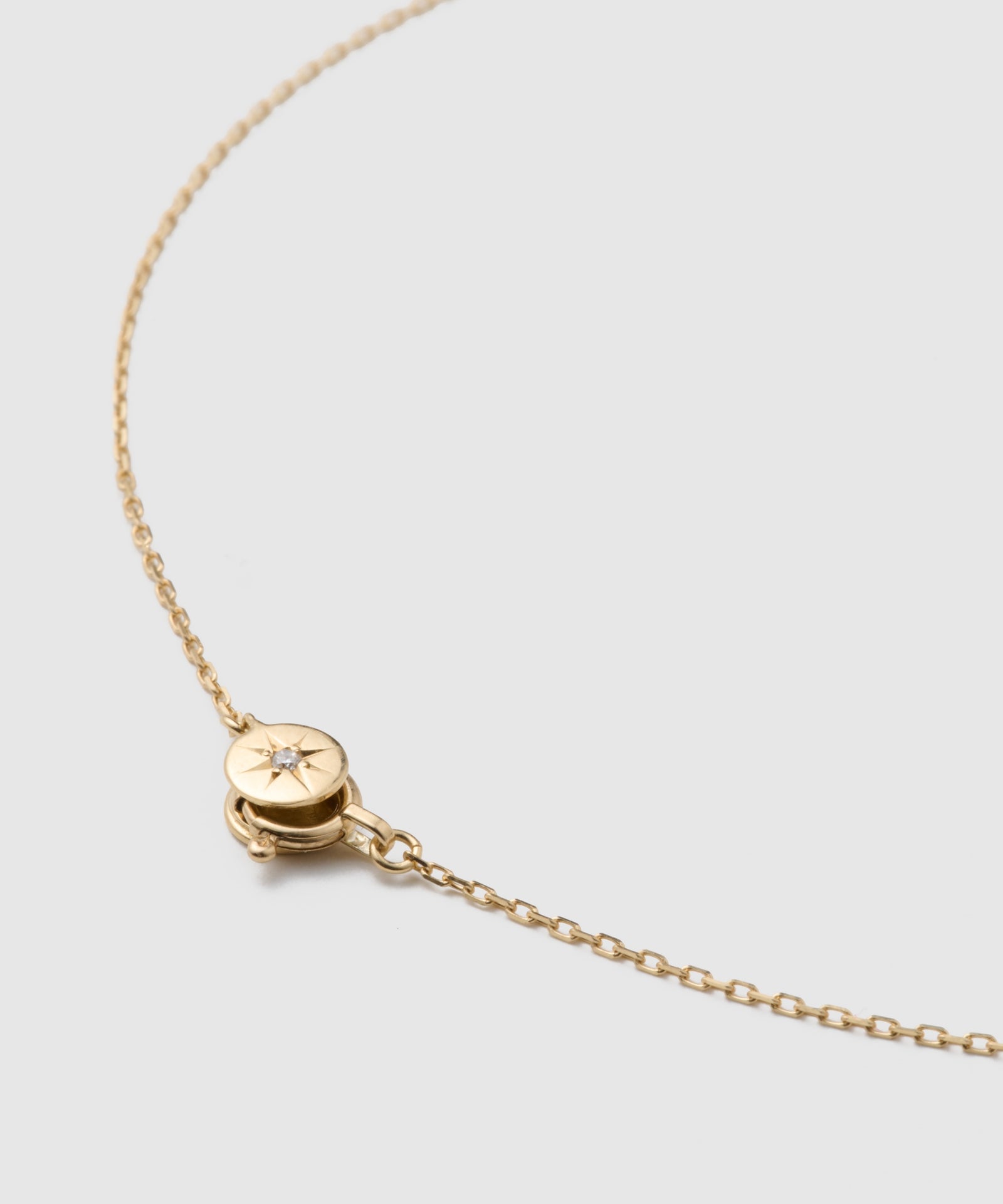 Diamond Glove Necklace｜K10YG / Diamond