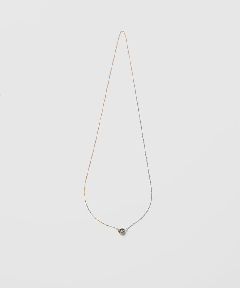 Diamond Glove Asymmetric Necklace3(K10) : 2(PT)