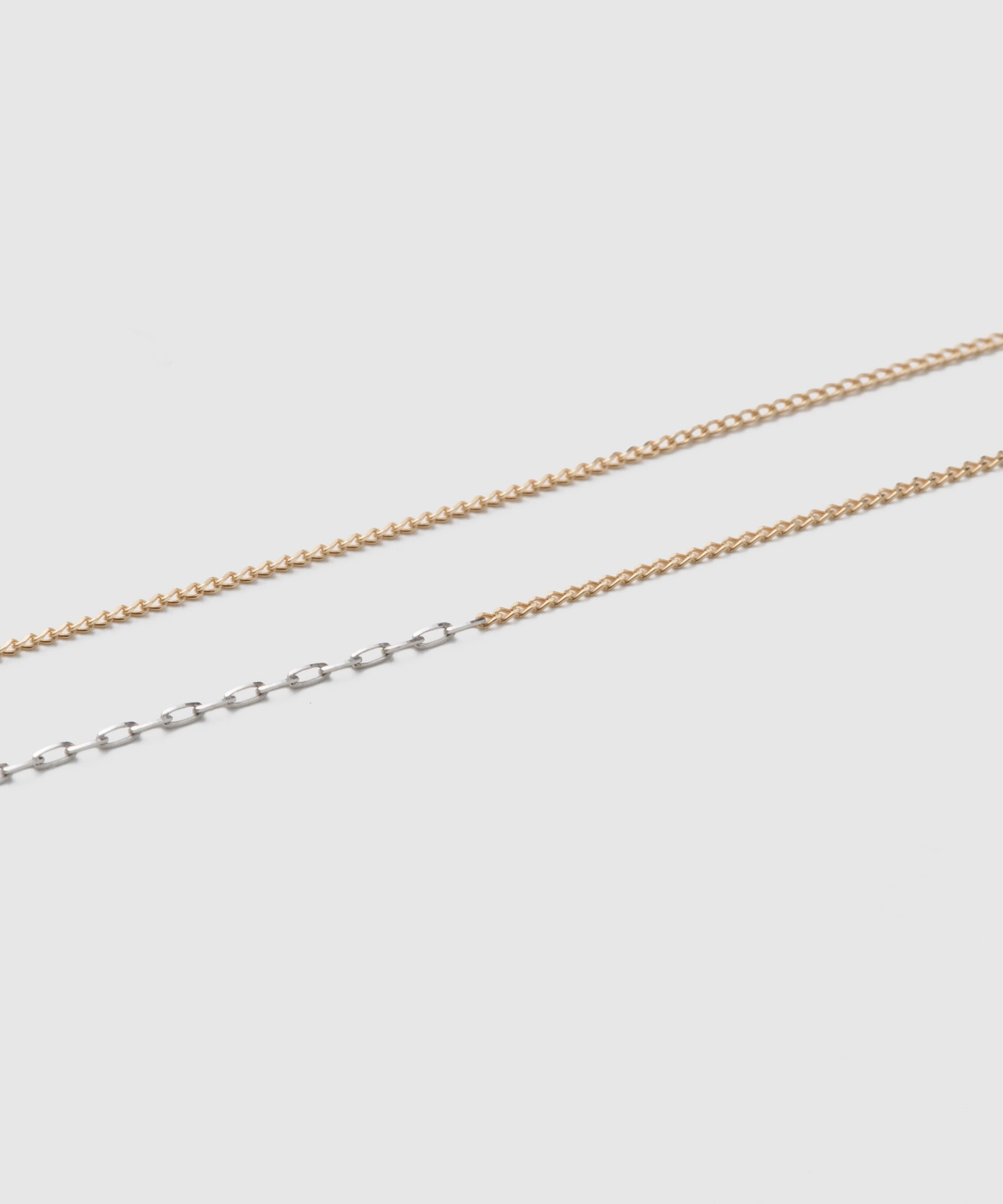 Diamond Glove Asymmetric Necklace3(K10) : 2(PT)